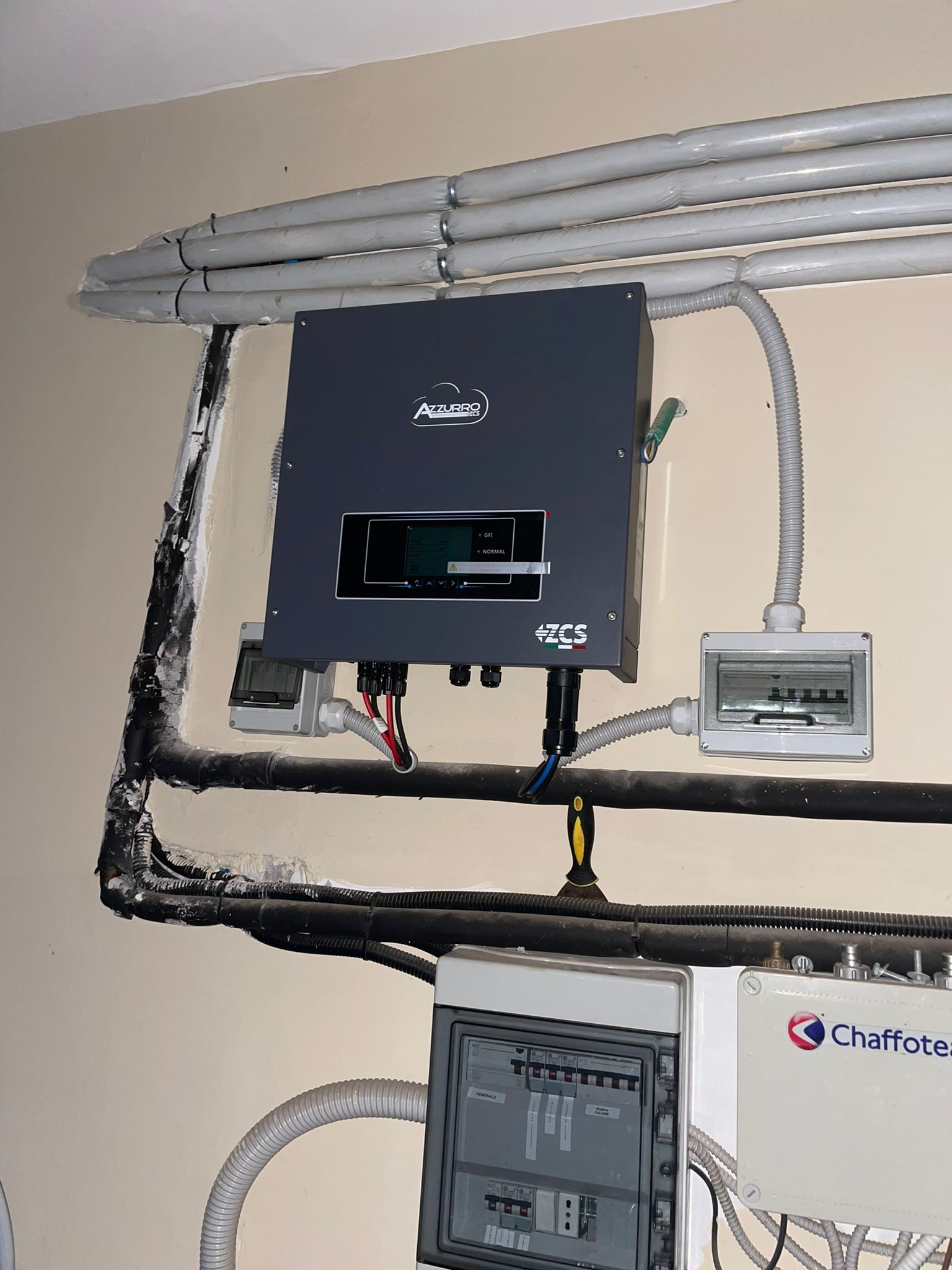 Una scatola con la scritta