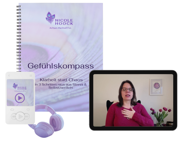 Gefühlskompass – kostenloses Workbook für emotionale Selbstführung mit Video und Klang-Audio