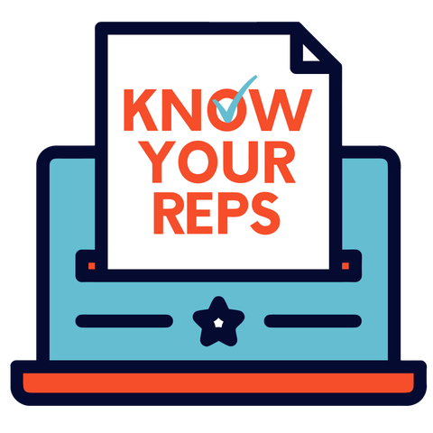 Know Your Reps CT Voting Guide Large Logo