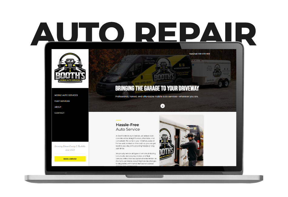 Auto Repair Website