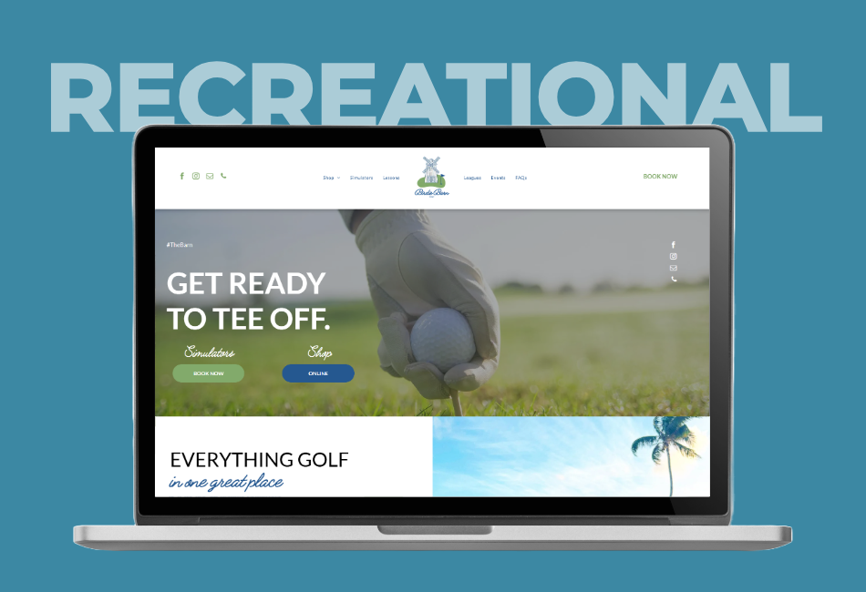 Recreational Website (Golf)