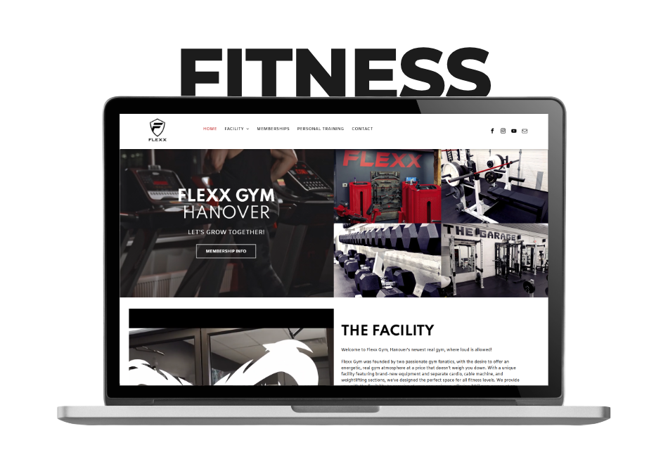 Gym Facility Website