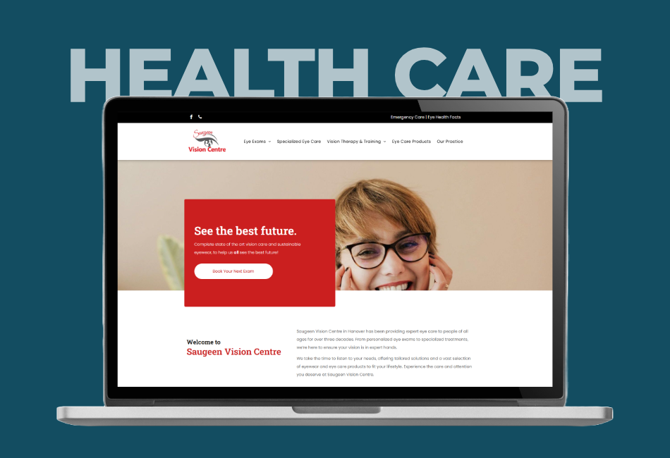 Optometry/Vision Care Website