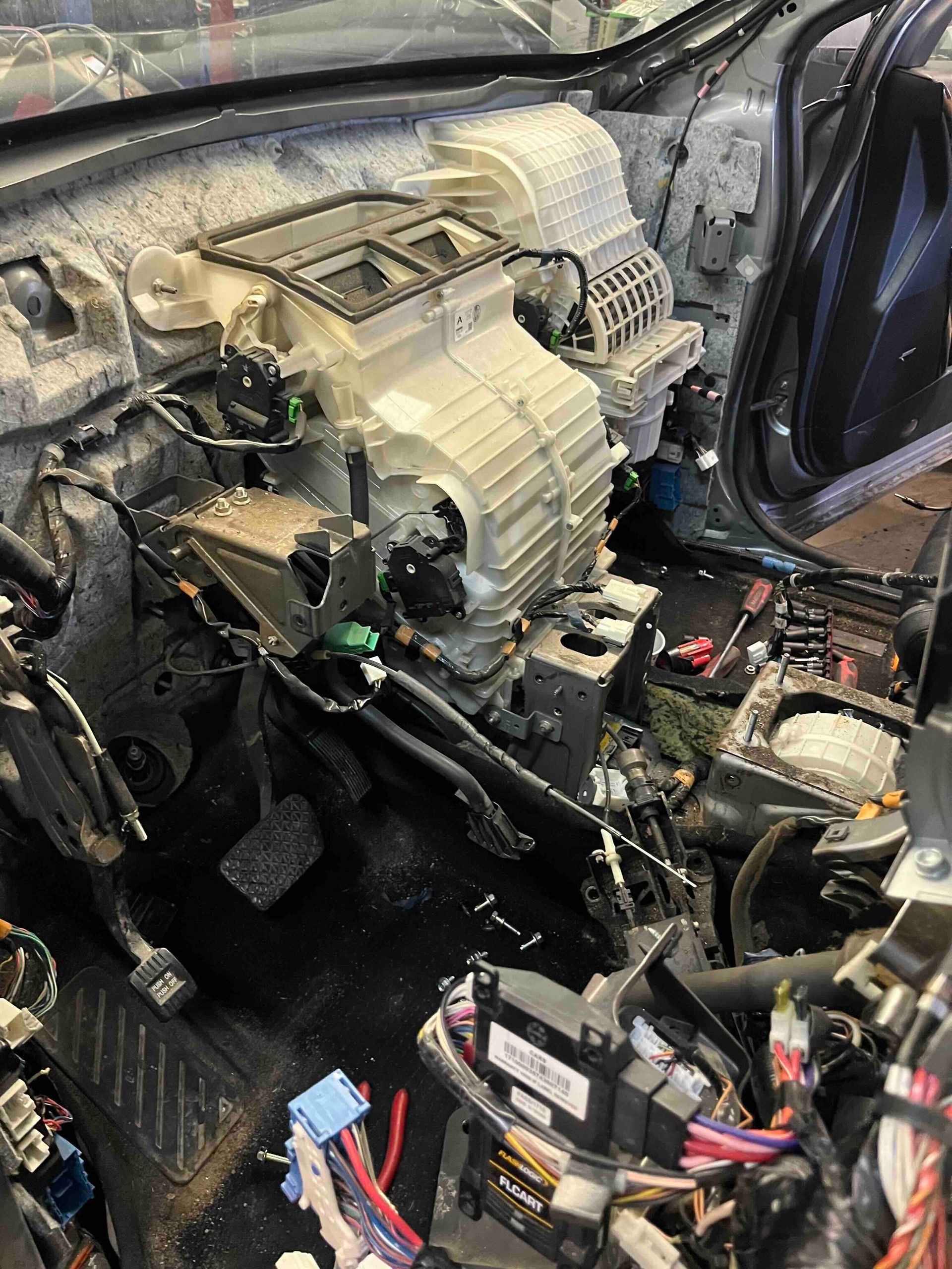 Engine Bay Exposed During Advanced Auto Repair Service | Sumners Automotive