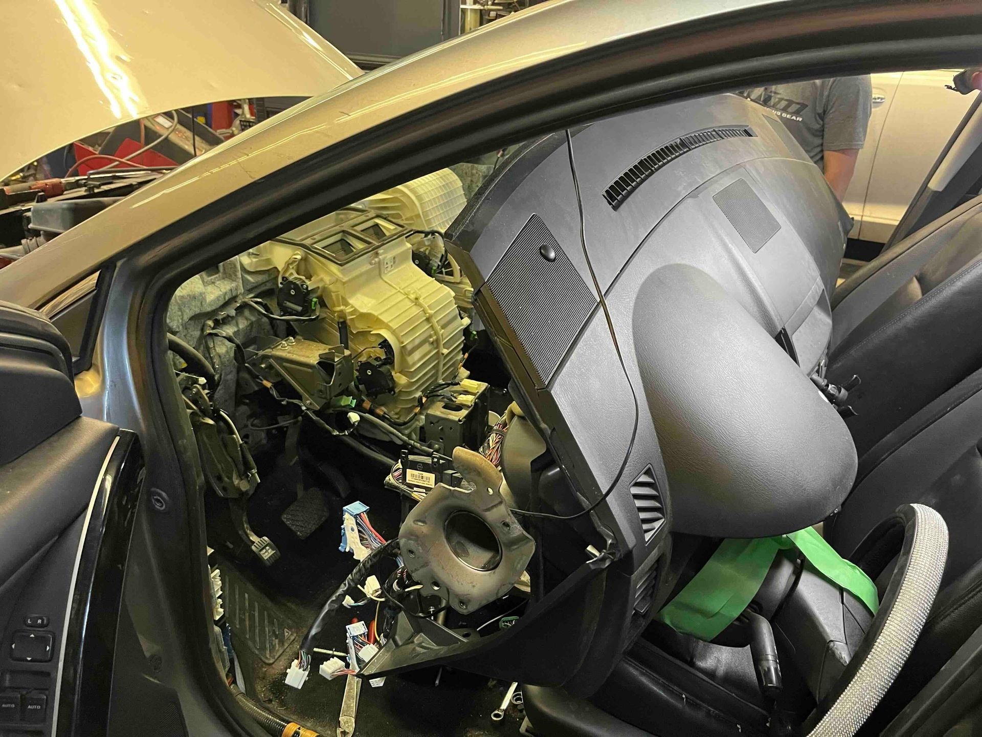 Vehicle Interior Disassembled For Electrical And Mechanical Repair | Sumners Automotive
