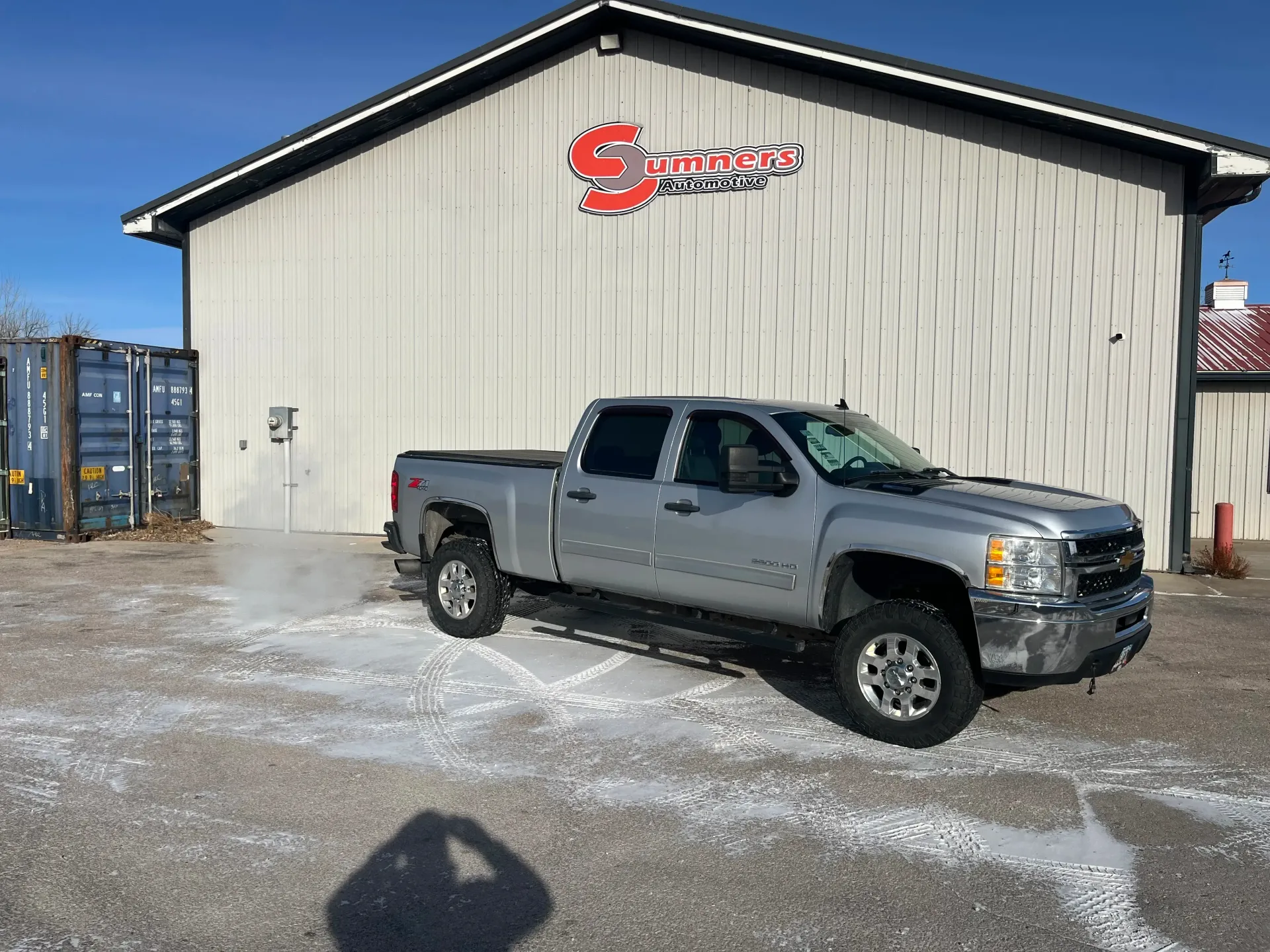 Vehicle Parked Outside Auto Repair Facility | Sumners Automotive