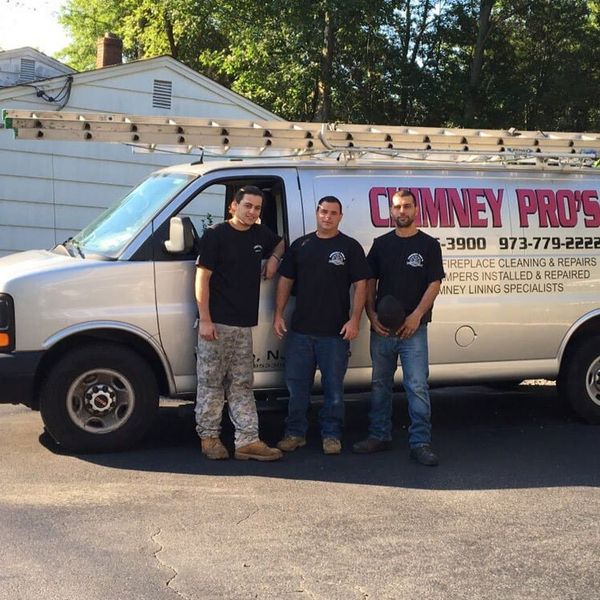 Workers and Service Van — Wayne, NJ — Chimney Pros