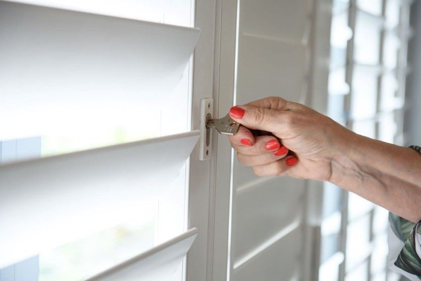 Aluminium shutters for the security of your home.