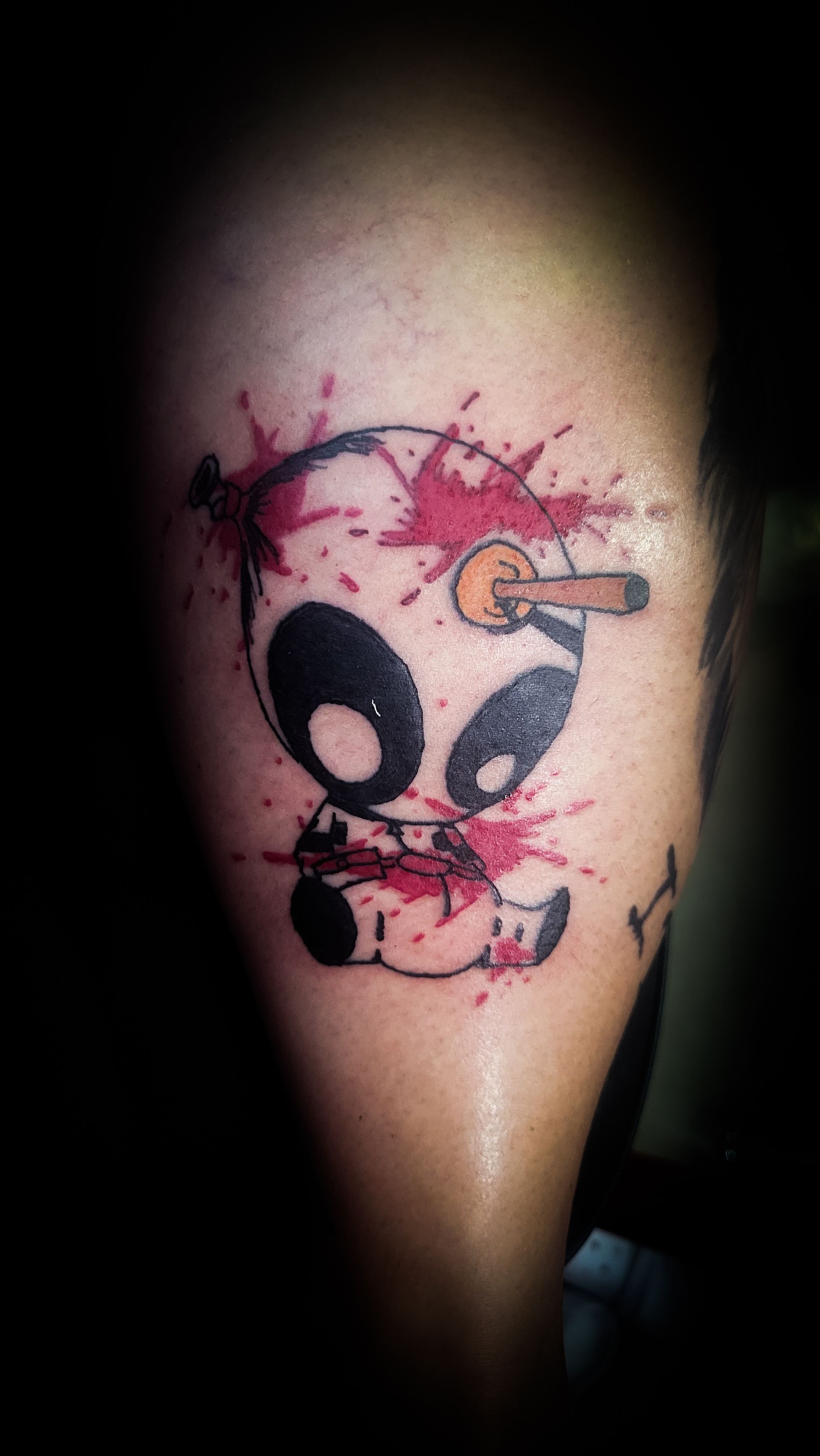 A tattoo by Richard in Fort Worth, TX at The Bearded Moon Tattoo Studio