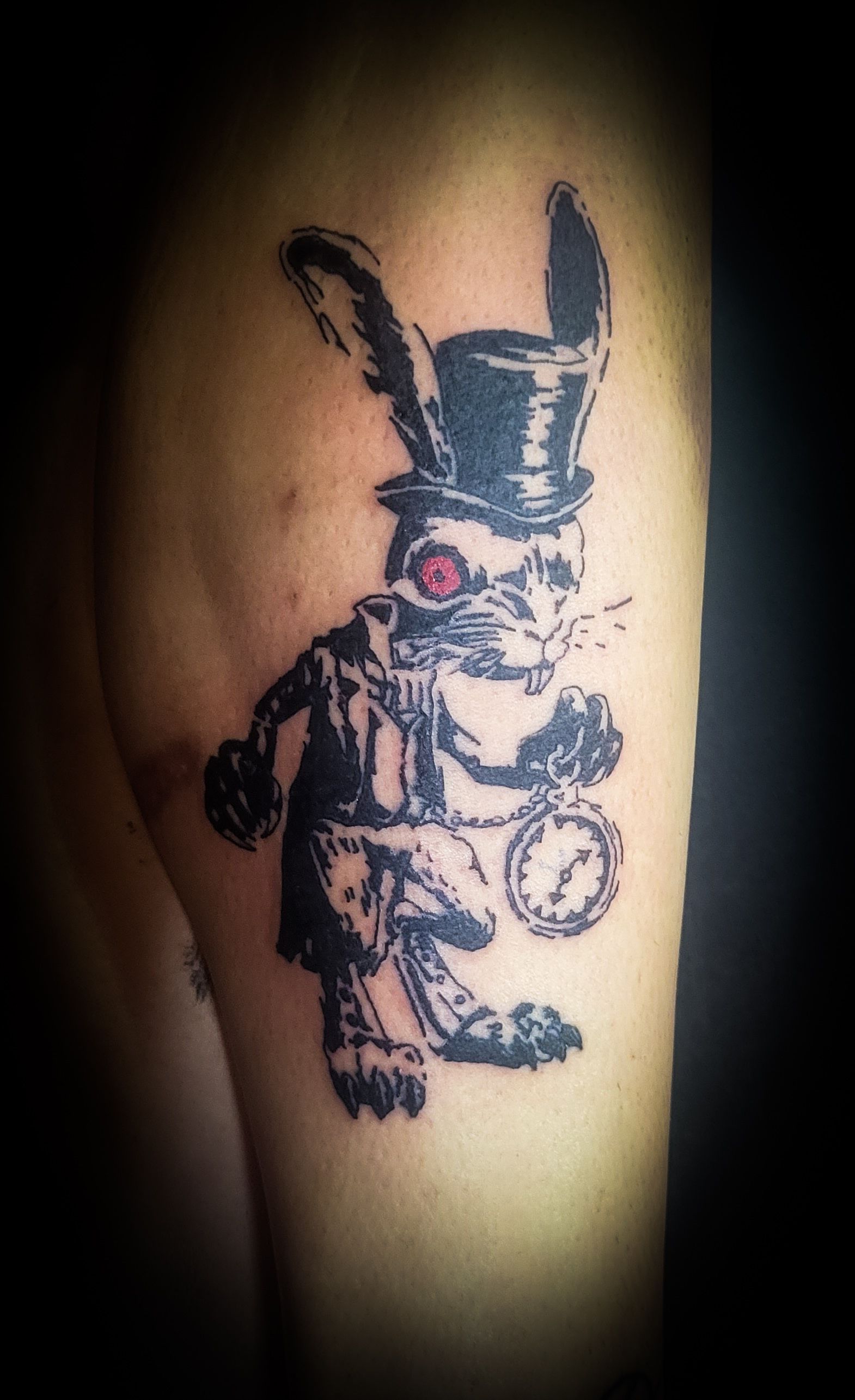 A tattoo by Richard in Fort Worth, TX at The Bearded Moon Tattoo Studio