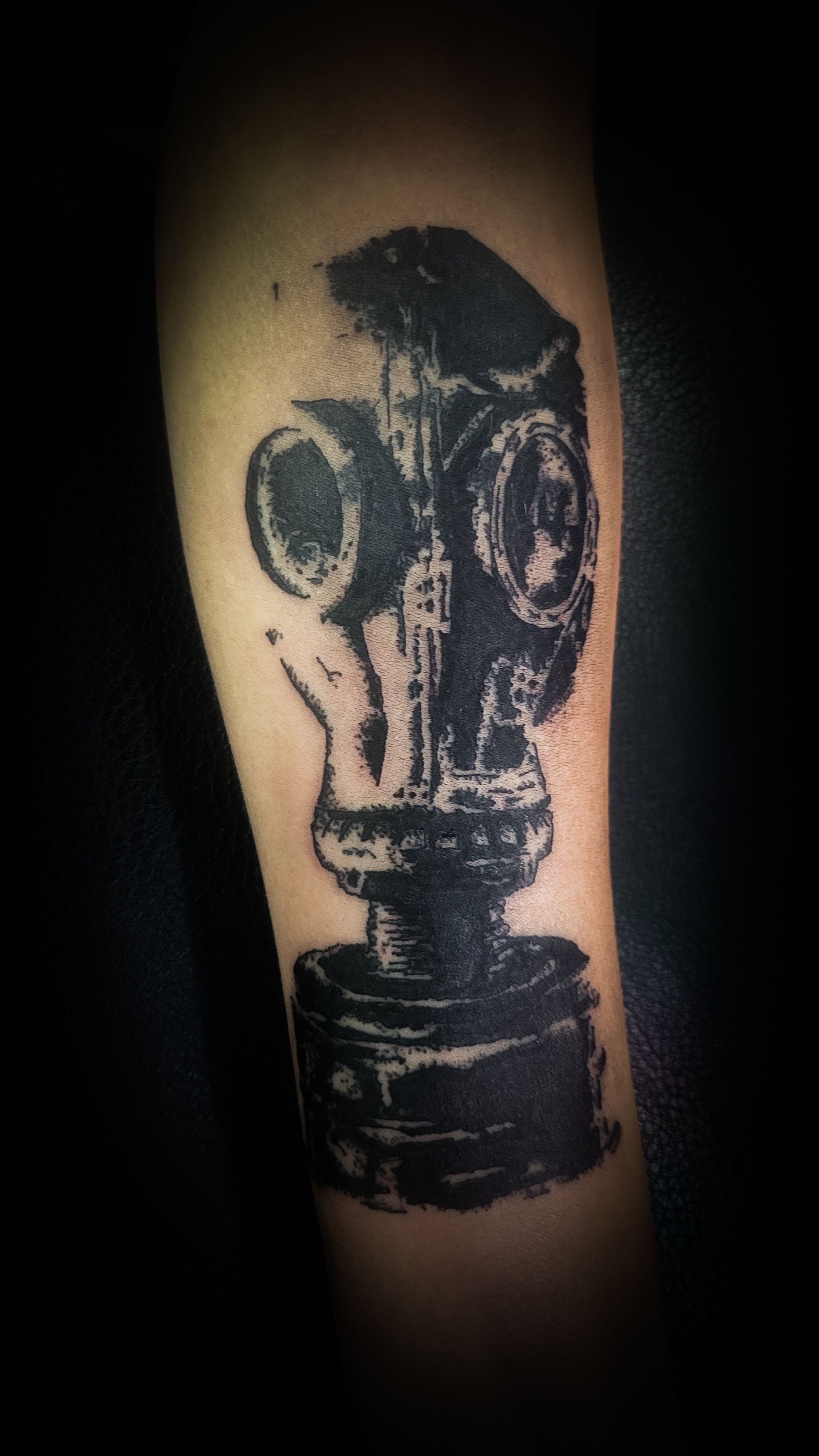 A tattoo by Richard in Fort Worth, TX at The Bearded Moon Tattoo Studio