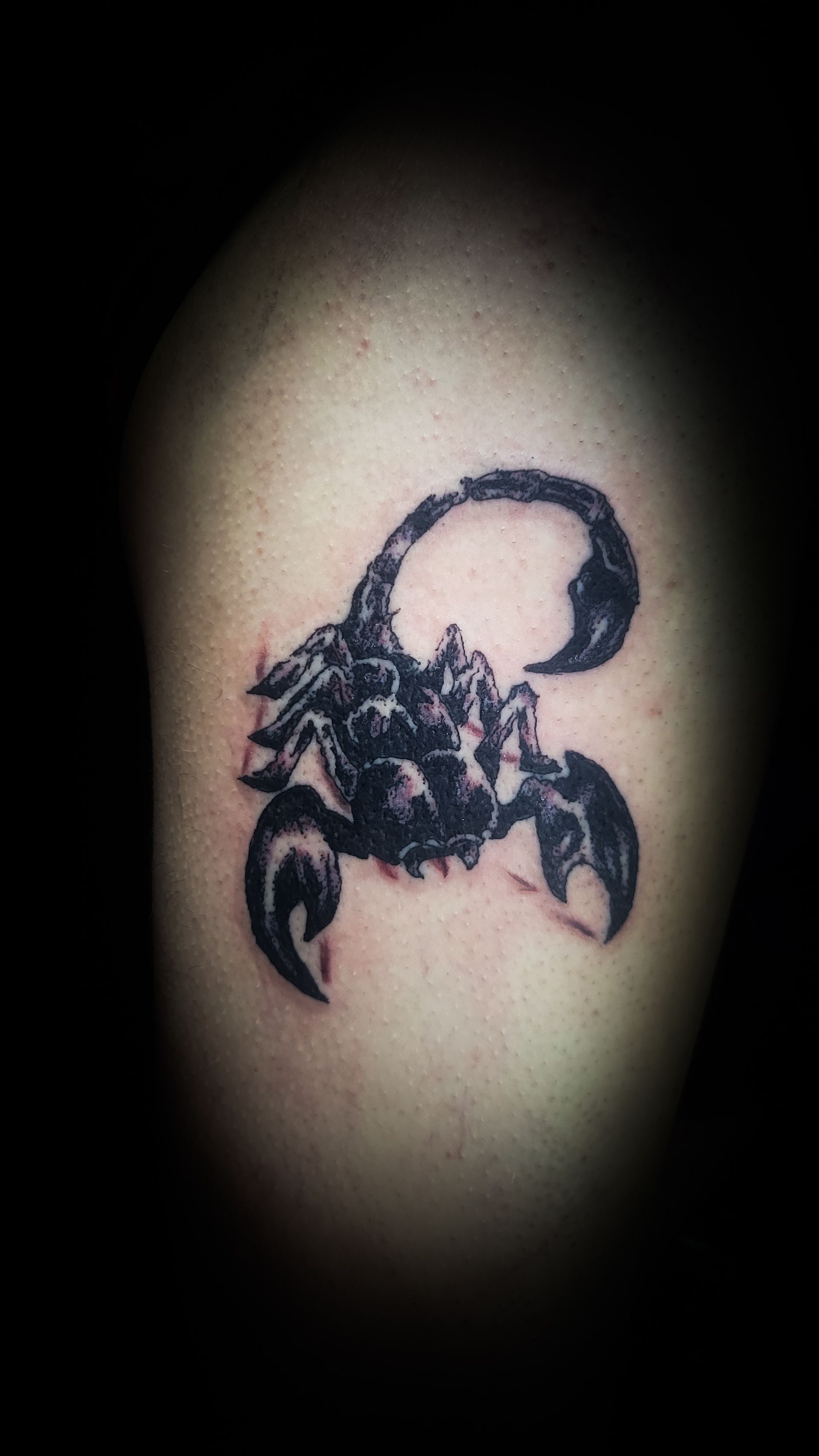 A tattoo by Richard in Fort Worth, TX at The Bearded Moon Tattoo Studio