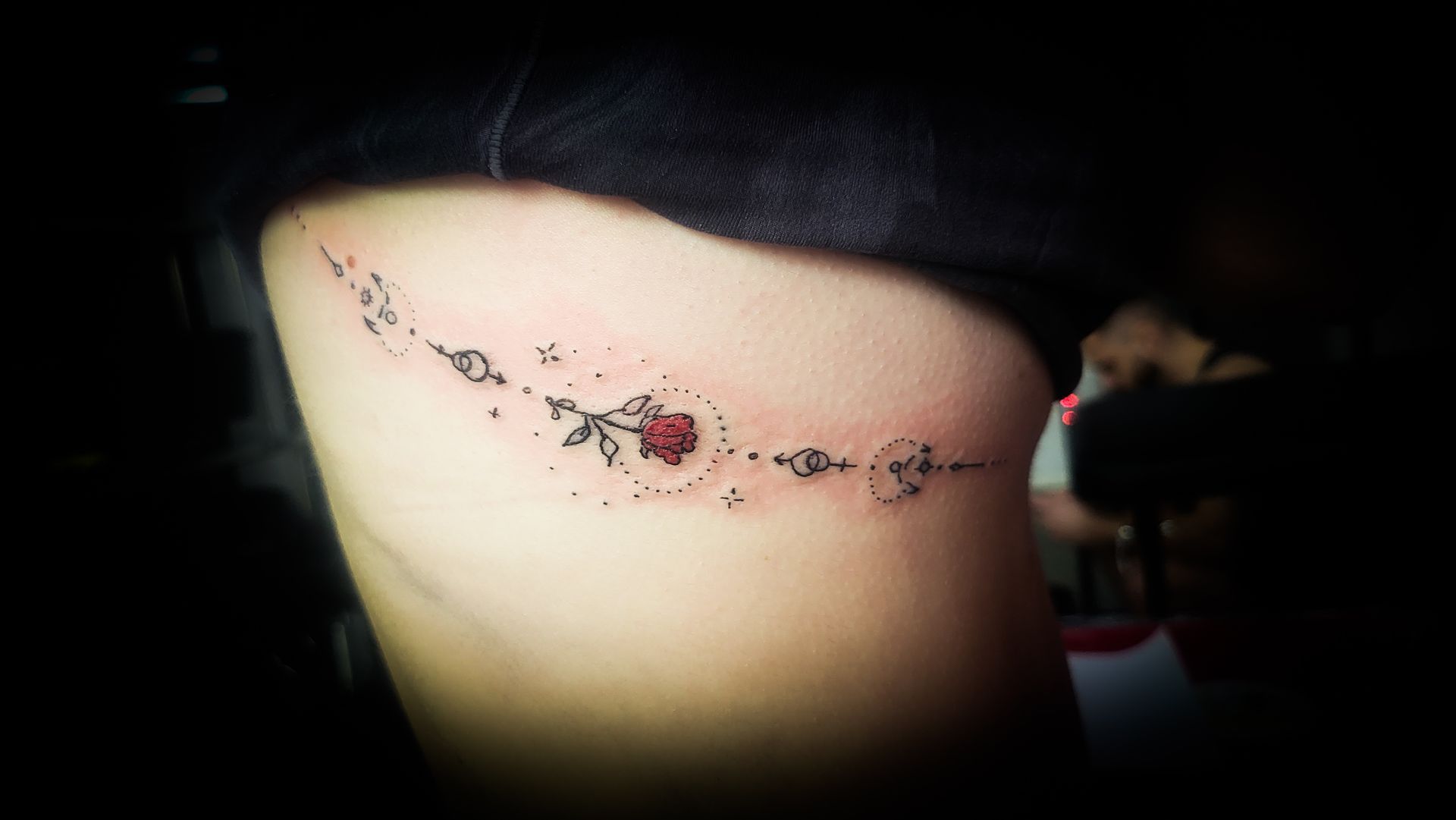 A tattoo by Richard in Fort Worth, TX at The Bearded Moon Tattoo Studio