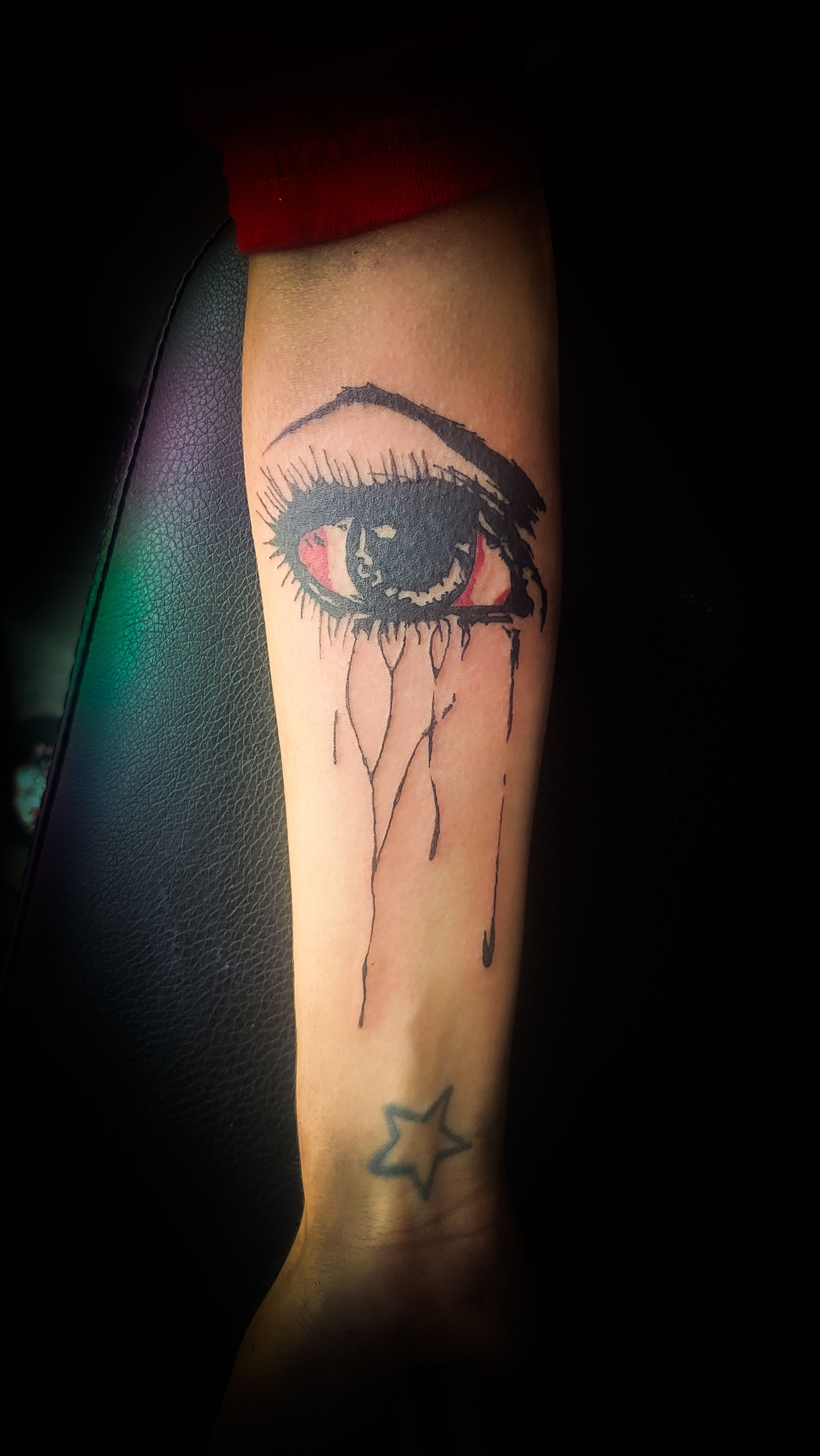 A tattoo by Richard in Fort Worth, TX at The Bearded Moon Tattoo Studio