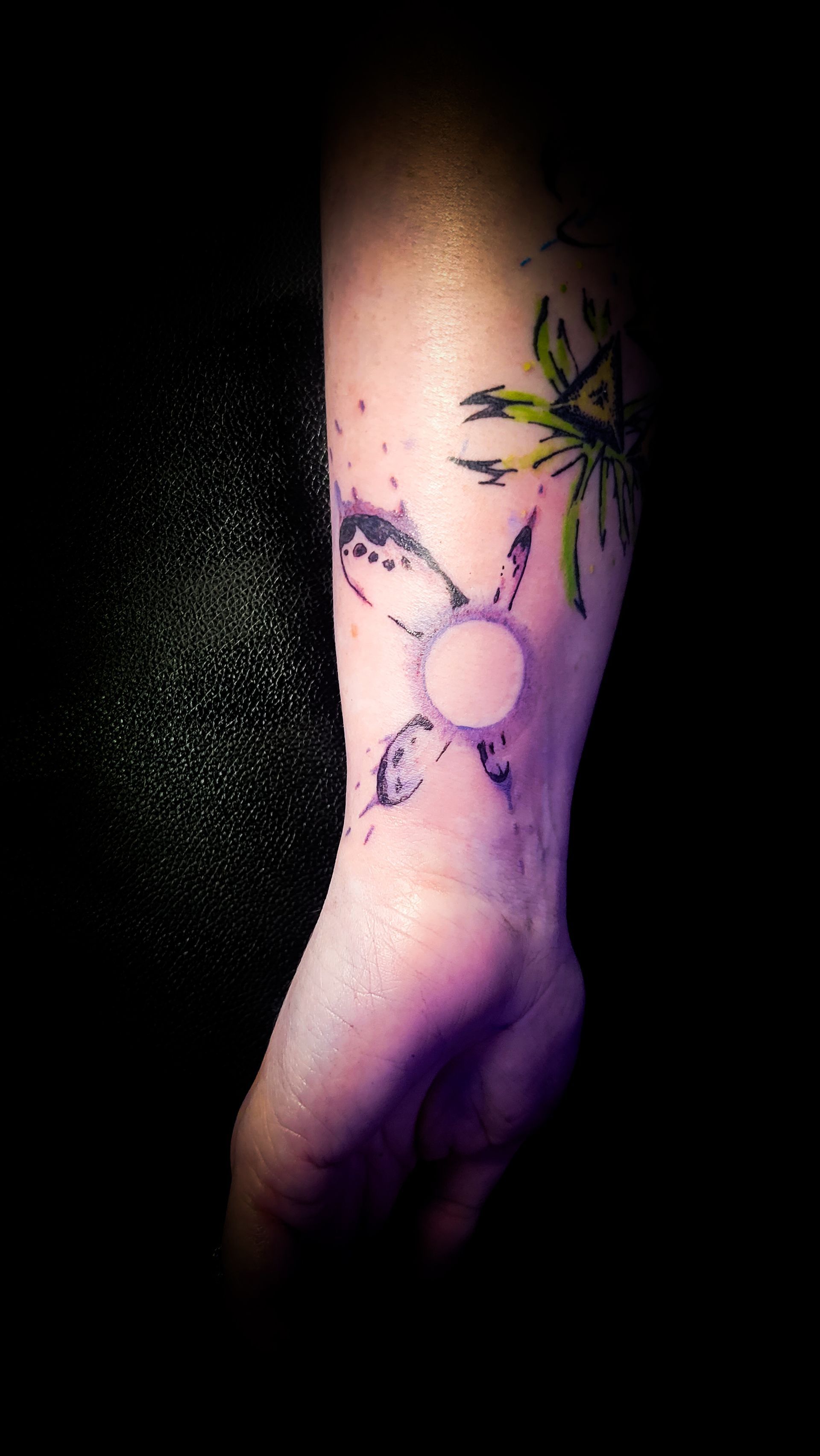 A tattoo by Richard in Fort Worth, TX at The Bearded Moon Tattoo Studio