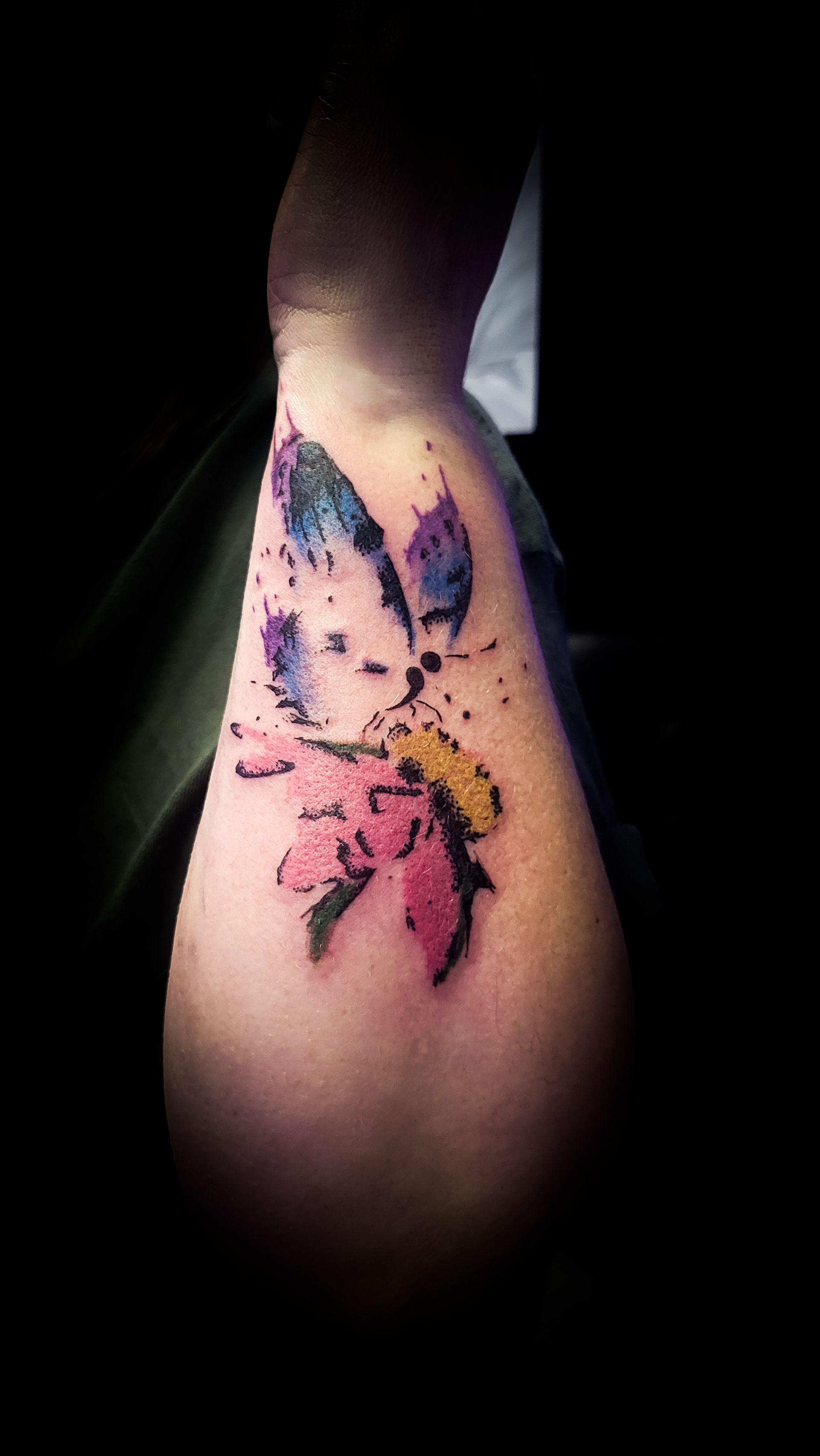 A tattoo by Richard in Fort Worth, TX at The Bearded Moon Tattoo Studio