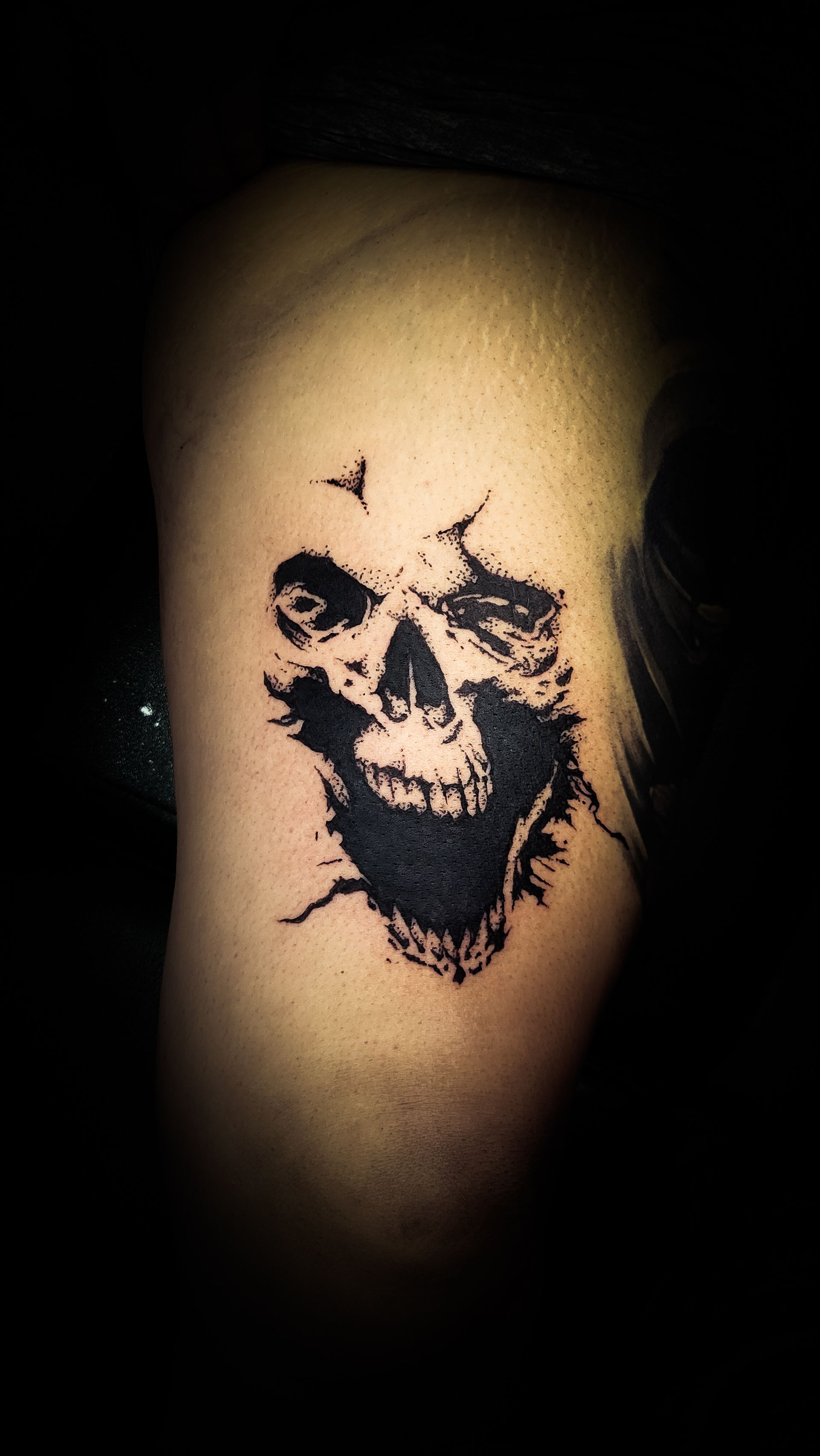 A tattoo by Richard in Fort Worth, TX at The Bearded Moon Tattoo Studio