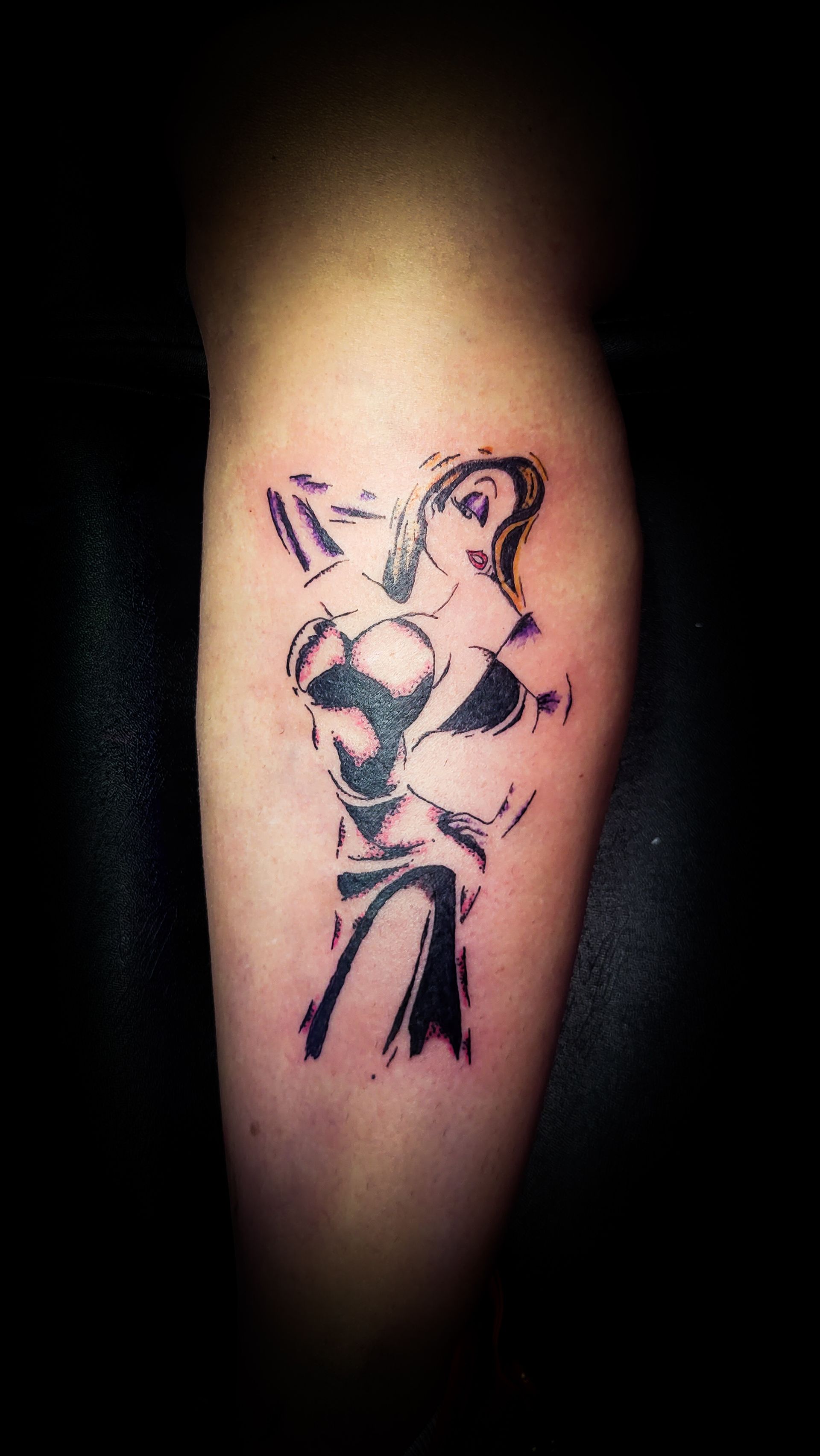 A tattoo by Richard in Fort Worth, TX at The Bearded Moon Tattoo Studio