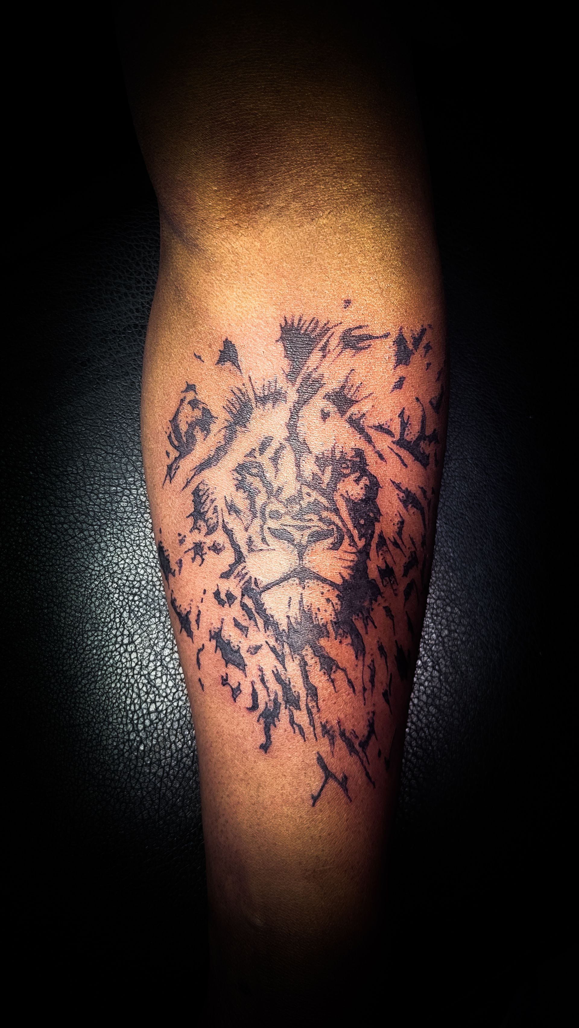 A tattoo by Richard in Fort Worth, TX at The Bearded Moon Tattoo Studio