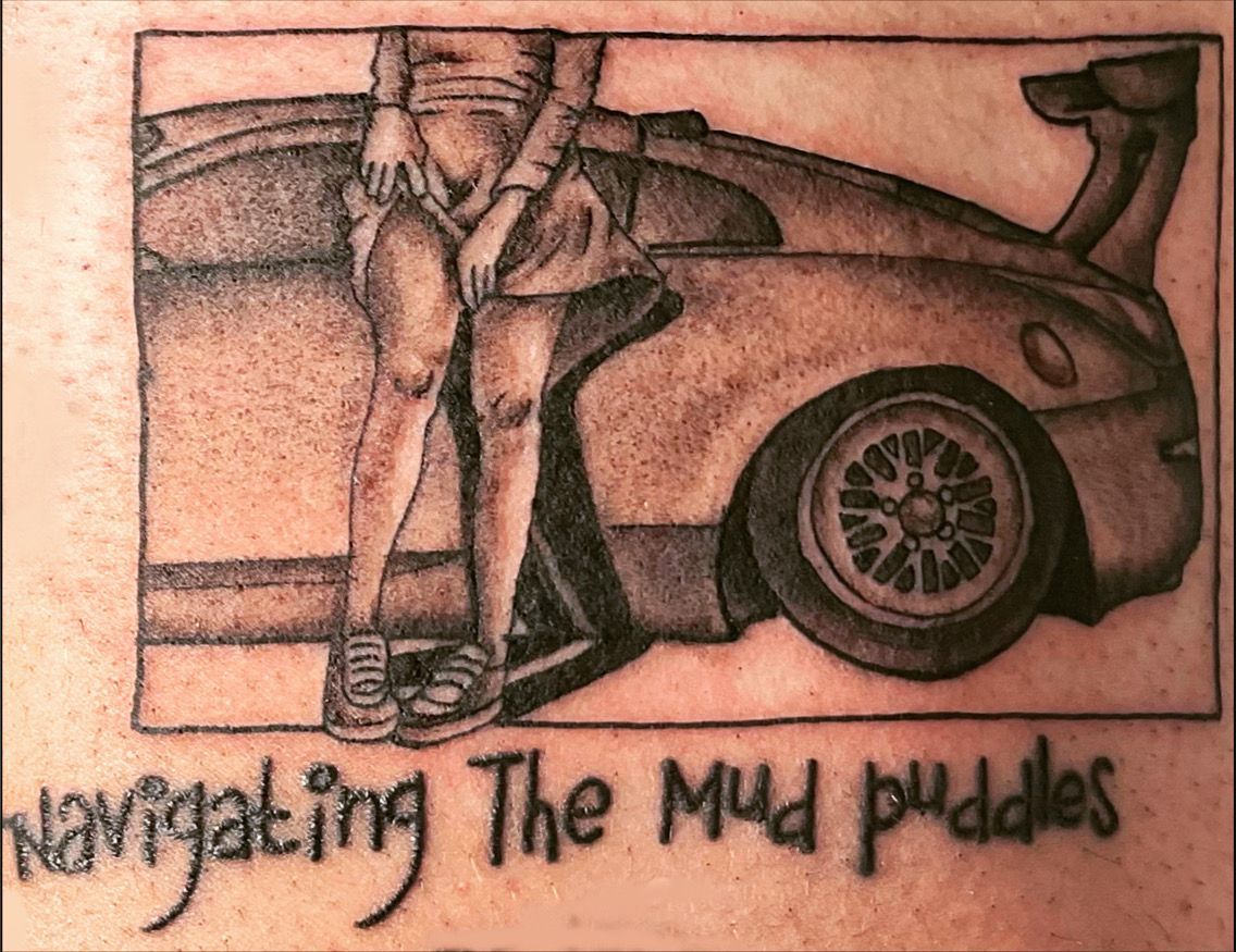 A tattoo by Brandon in Fort Worth, TX at The Bearded Moon Tattoo Studio