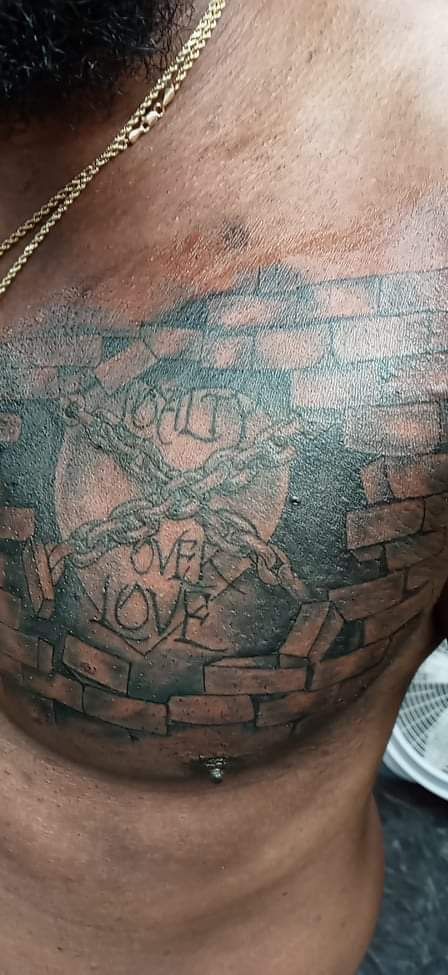 A tattoo by Brandon in Fort Worth, TX at The Bearded Moon Tattoo Studio