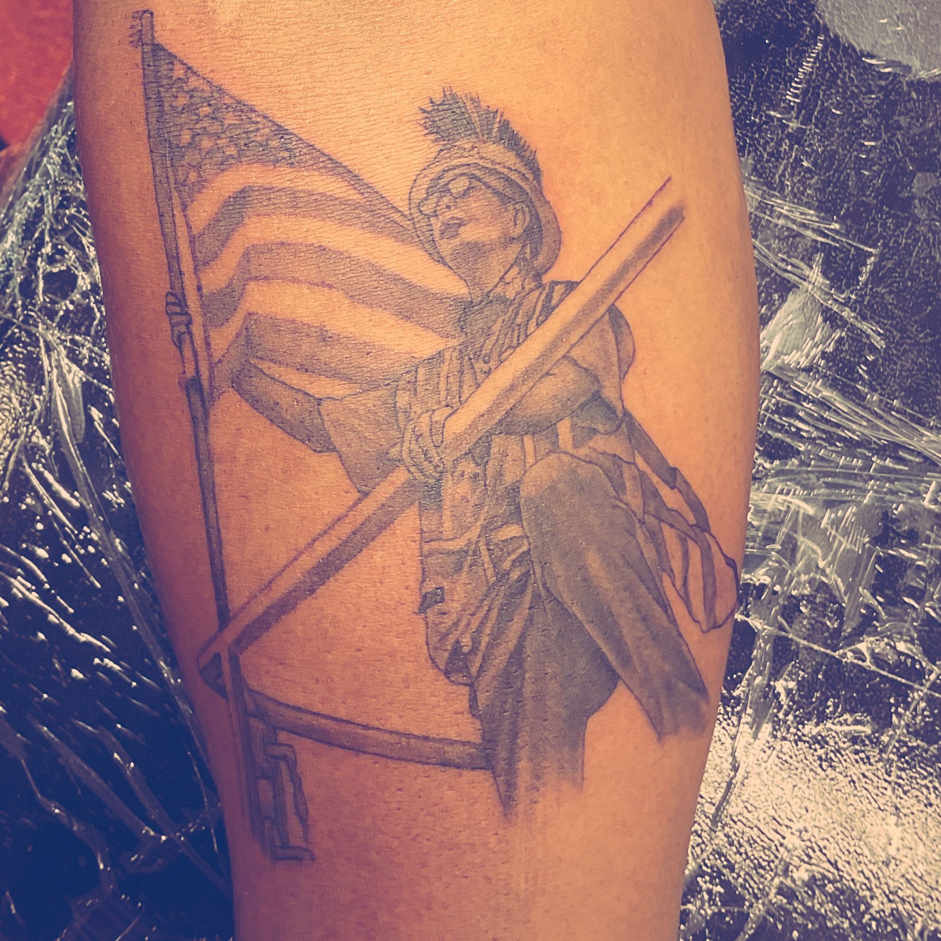 A tattoo by Brandon in Fort Worth, TX at The Bearded Moon Tattoo Studio