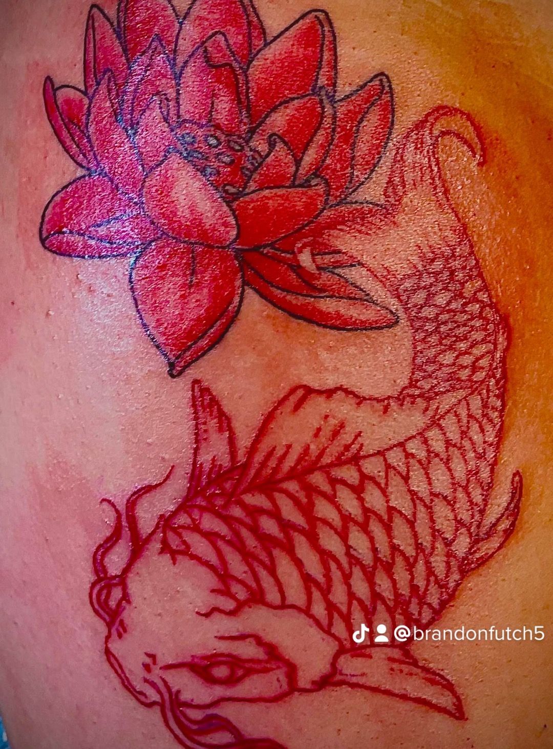 A tattoo by Brandon in Fort Worth, TX at The Bearded Moon Tattoo Studio