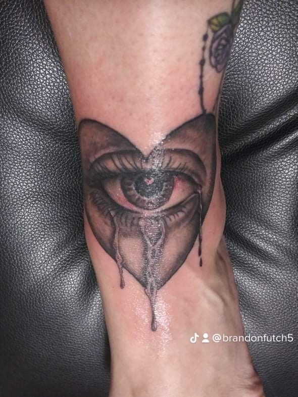 A tattoo by Brandon in Fort Worth, TX at The Bearded Moon Tattoo Studio