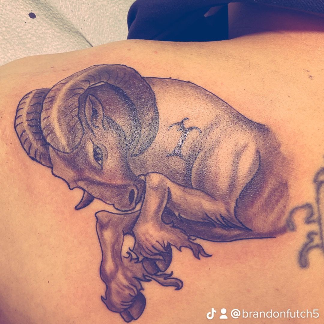 A tattoo by Brandon in Fort Worth, TX at The Bearded Moon Tattoo Studio