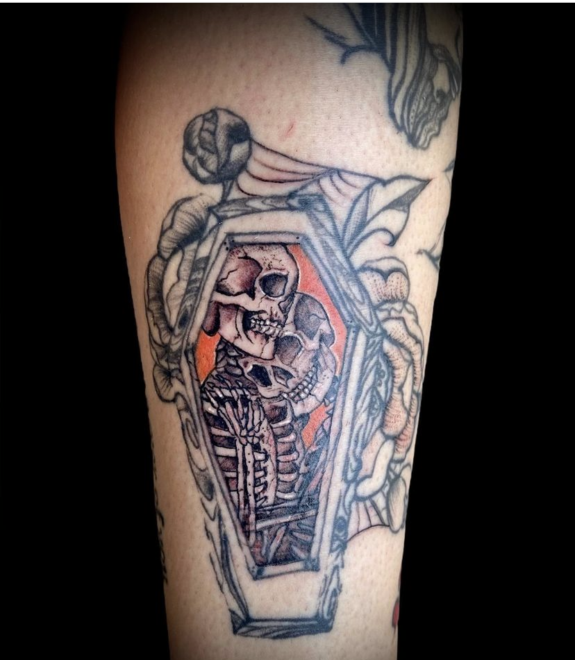 A tattoo by Hannah in Fort Worth, TX at The Bearded Moon Tattoo Studio