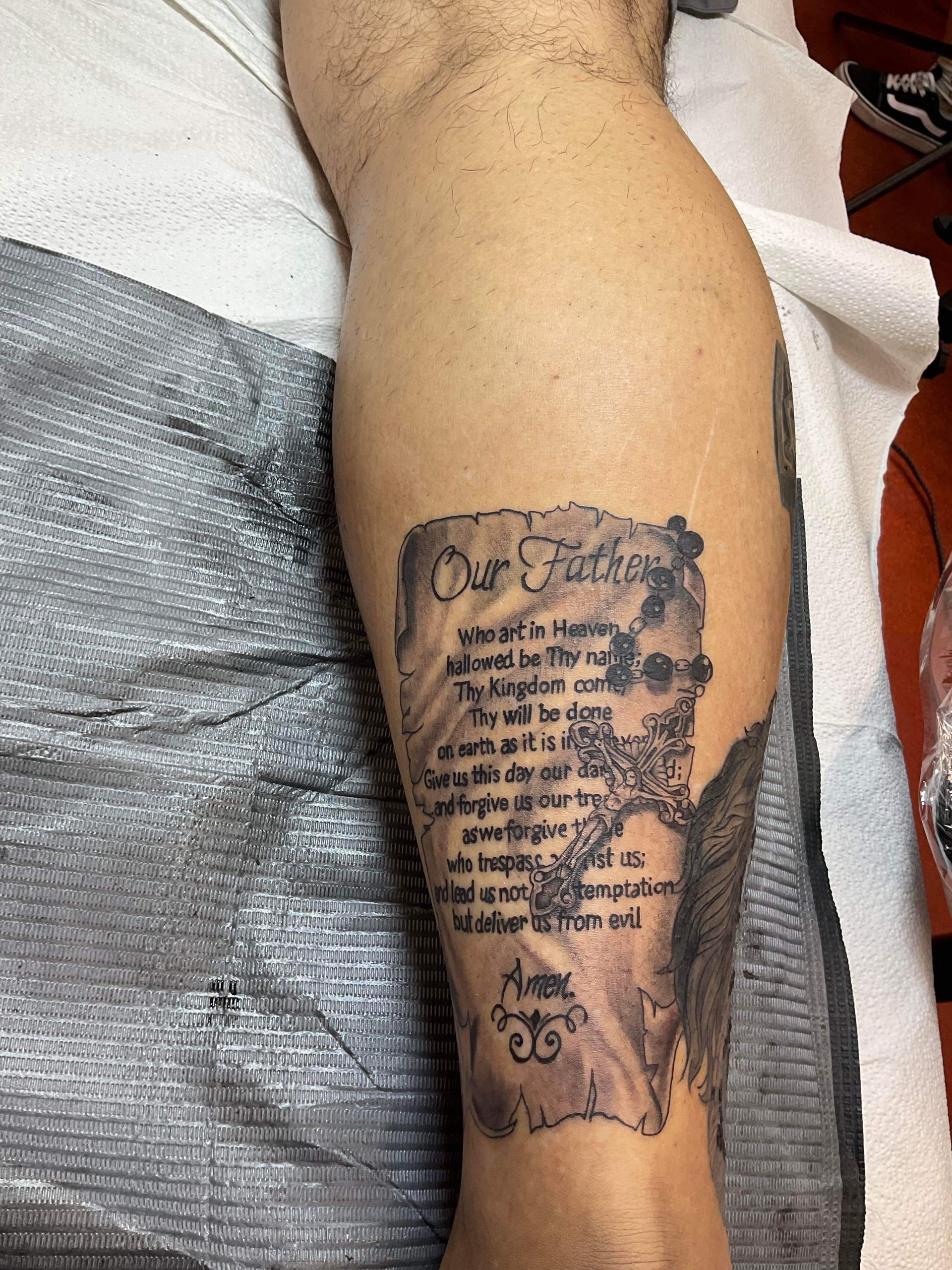 A tattoo by Brandon in Fort Worth, TX at The Bearded Moon Tattoo Studio