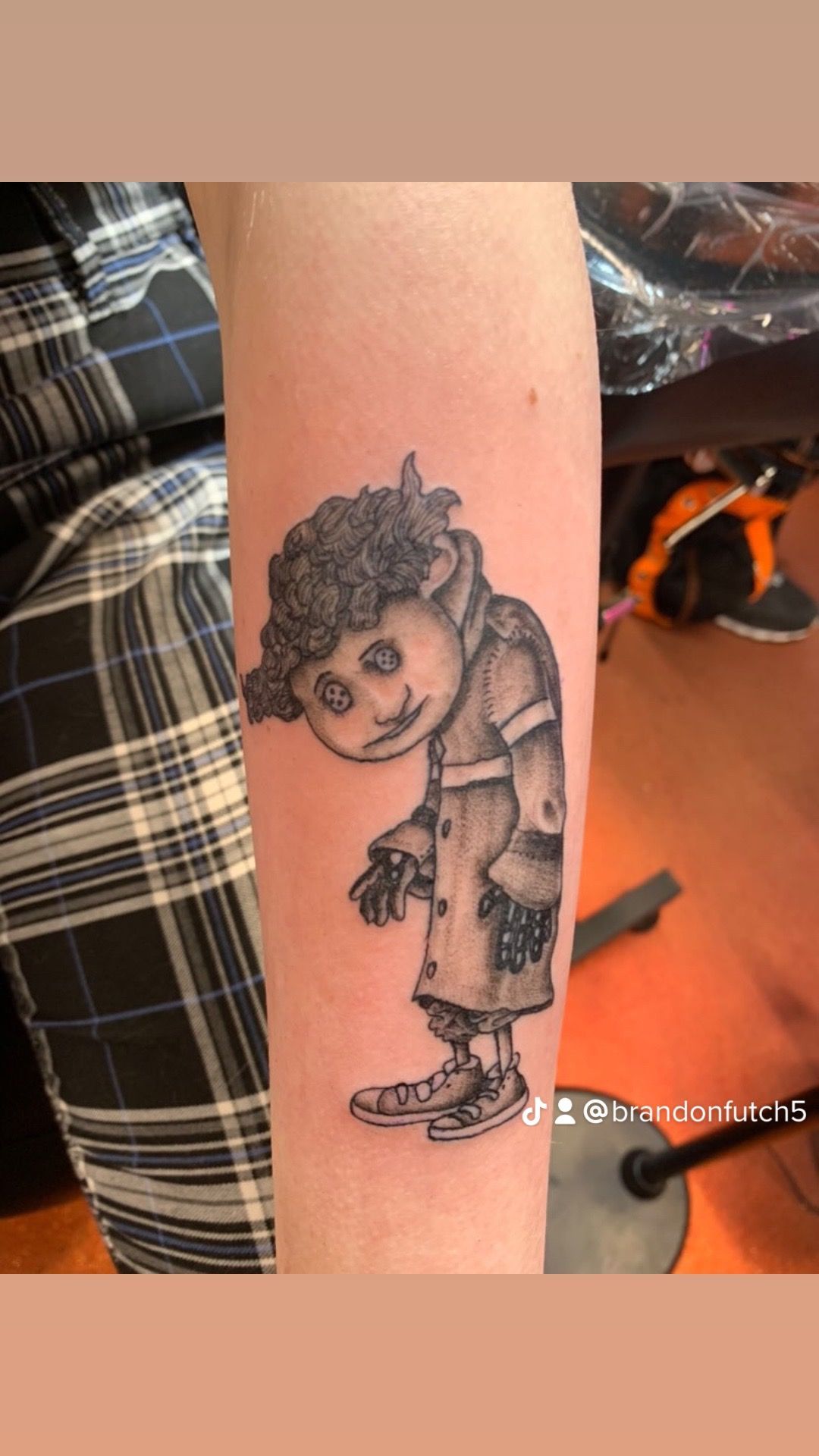 A tattoo by Brandon in Fort Worth, TX at The Bearded Moon Tattoo Studio