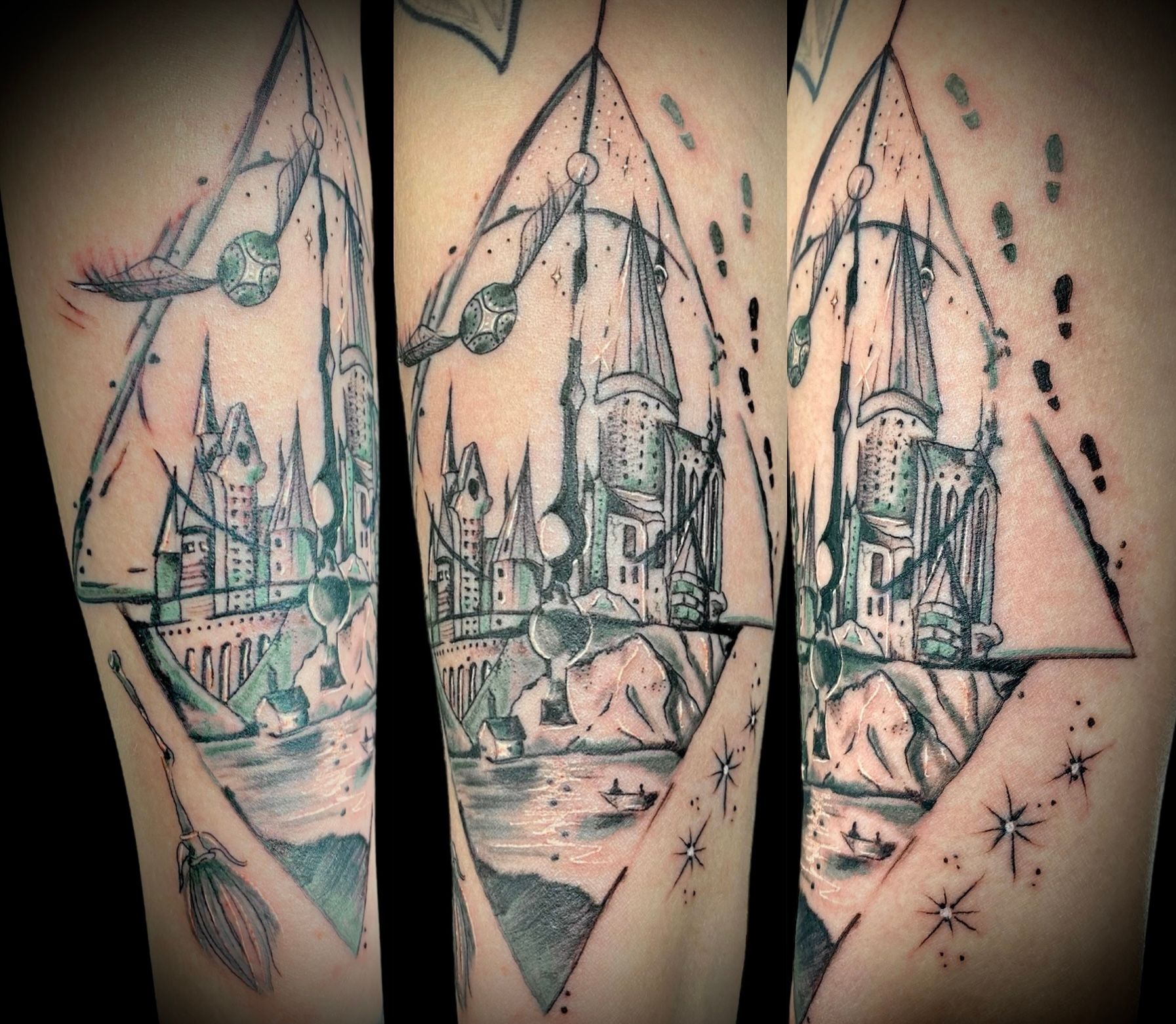 A tattoo by Hannah in Fort Worth, TX at The Bearded Moon Tattoo Studio