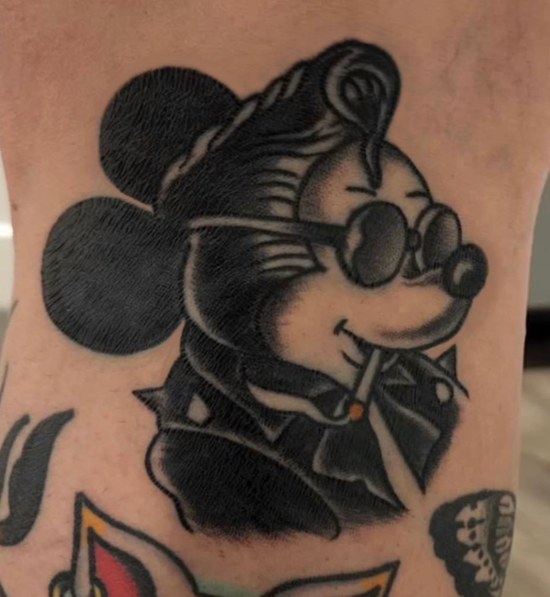 A tattoo by Brandon in Fort Worth, TX at The Bearded Moon Tattoo Studio