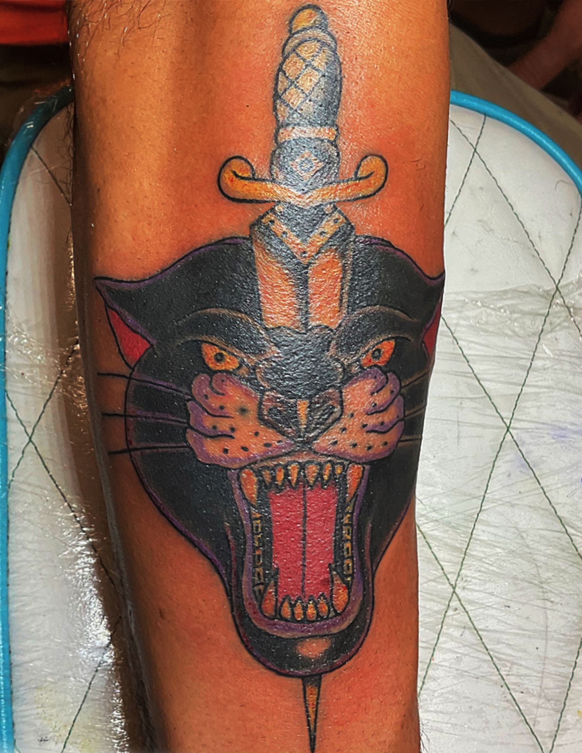 A tattoo by Brandon in Fort Worth, TX at The Bearded Moon Tattoo Studio