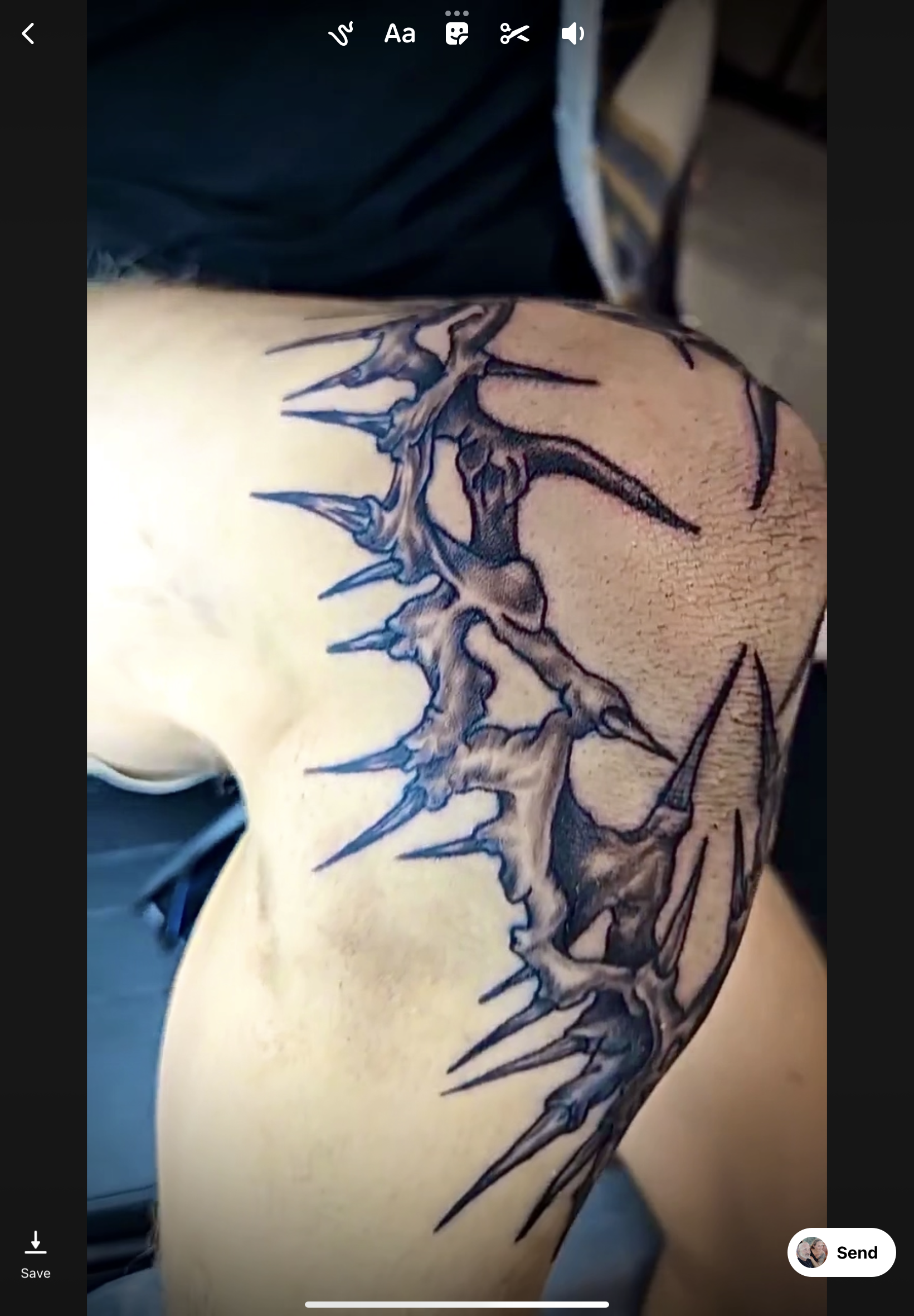 A tattoo by Brandon in Fort Worth, TX at The Bearded Moon Tattoo Studio