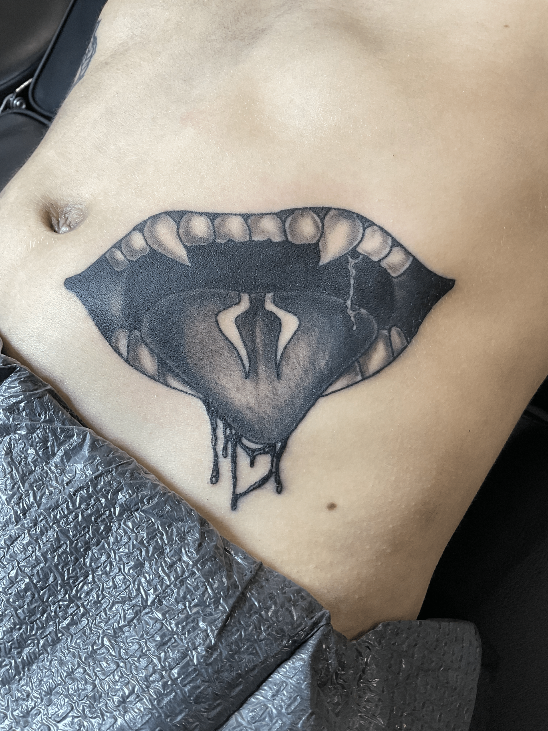 A tattoo by Brandon in Fort Worth, TX at The Bearded Moon Tattoo Studio