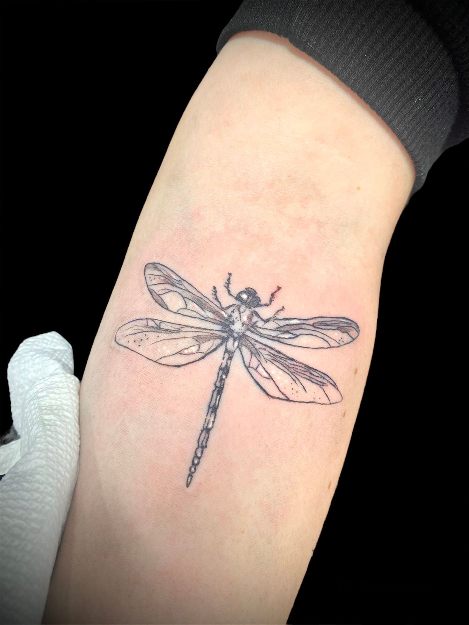 A tattoo by Hannah in Fort Worth, TX at The Bearded Moon Tattoo Studio