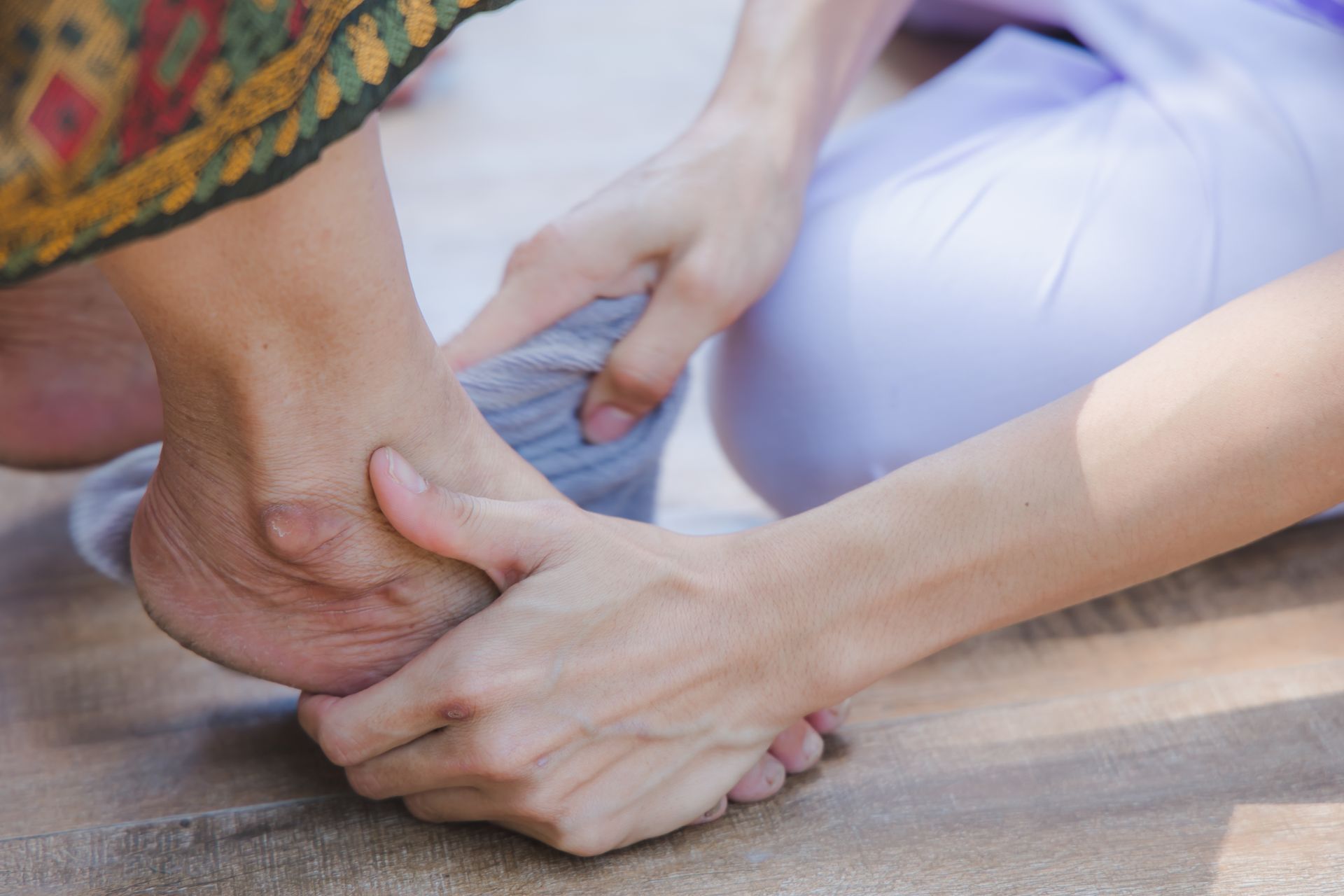 In-home foot care