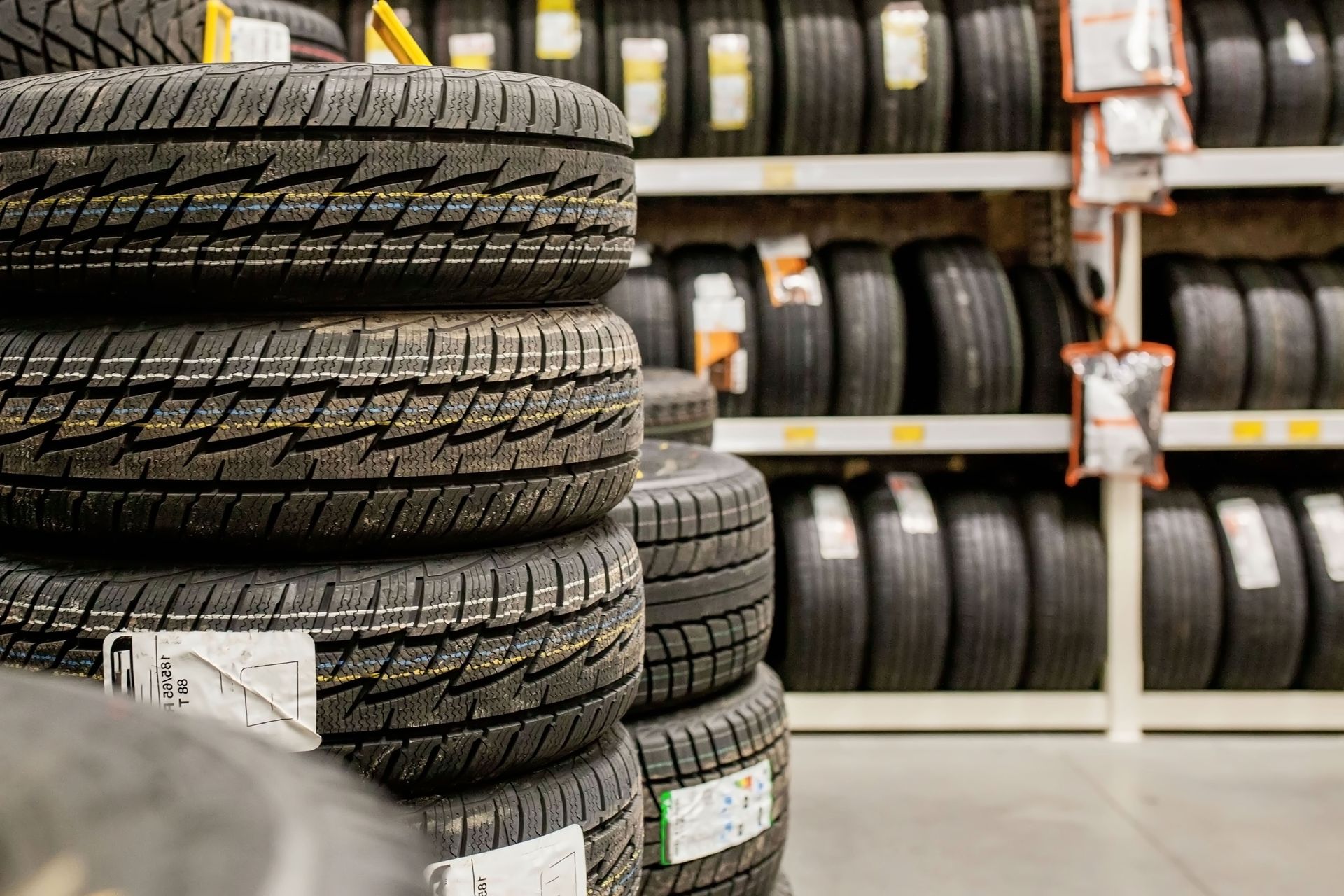 stack of tires