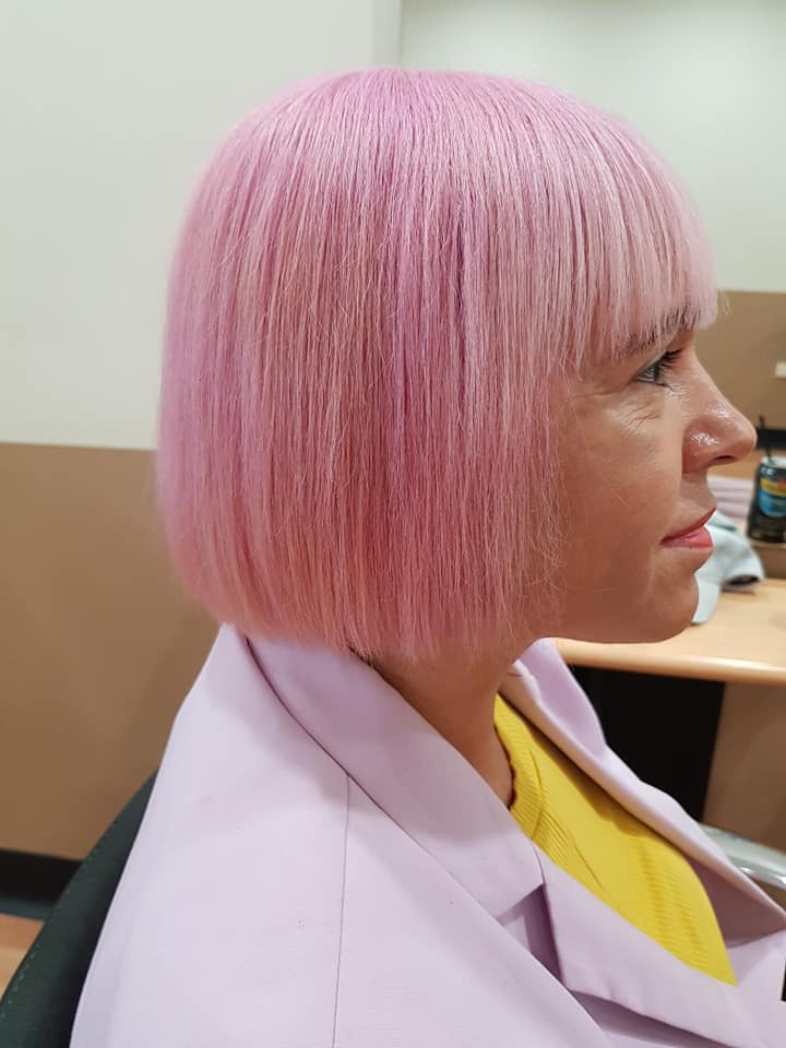 Short Pink Hair - Hair Salon In Kempsey, NSW