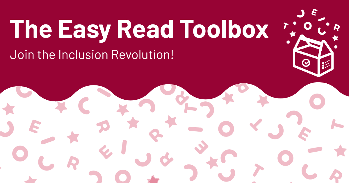 The Easy Read Toolbox | Join the inclusion revolution