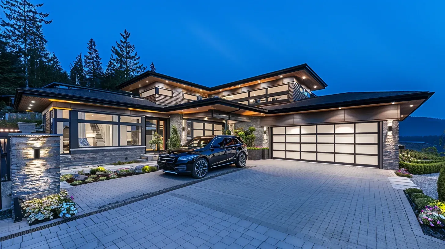 Our team designing a strategic plan for safety lighting in Richmond BC. We identify vulnerable areas on your East Richmond property. Keywords: security plan, lighting design, property assessment.
