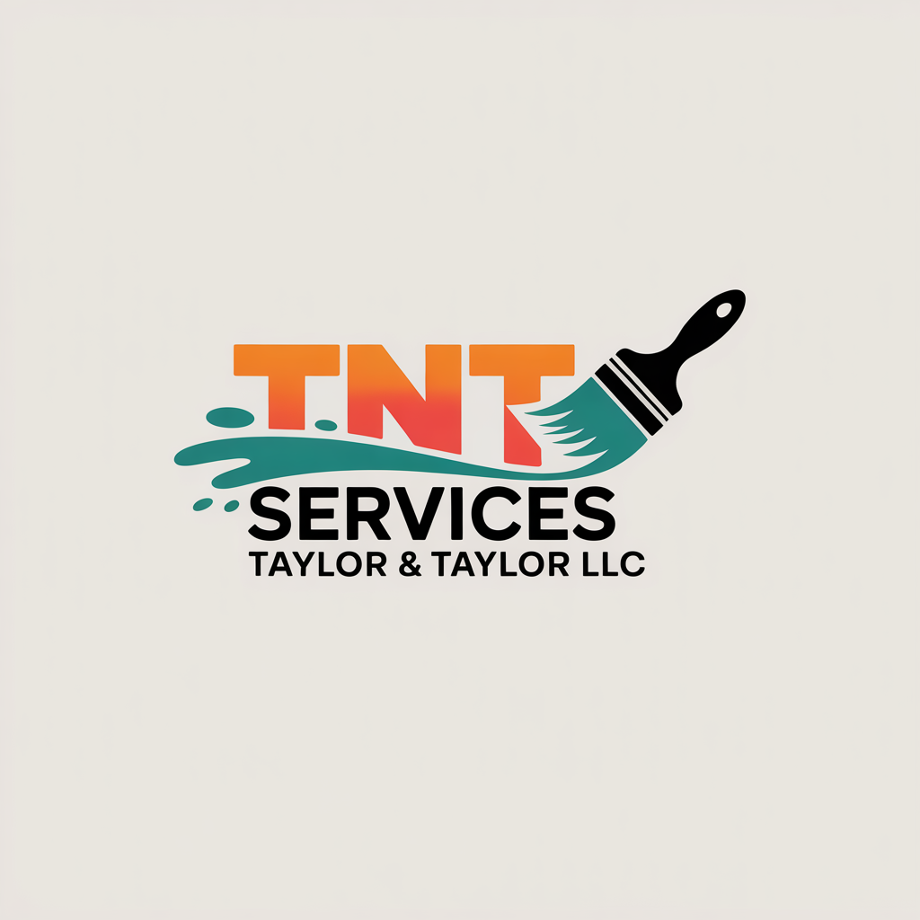 Logo for TNT Services: text 