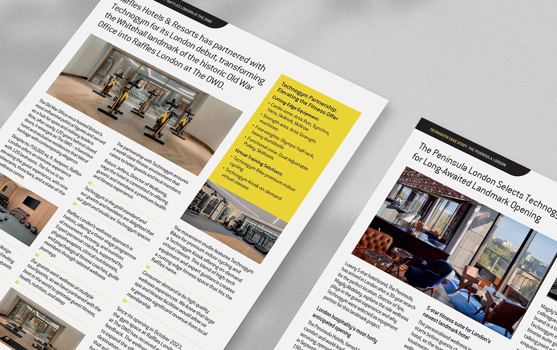 Technogym case study designs
