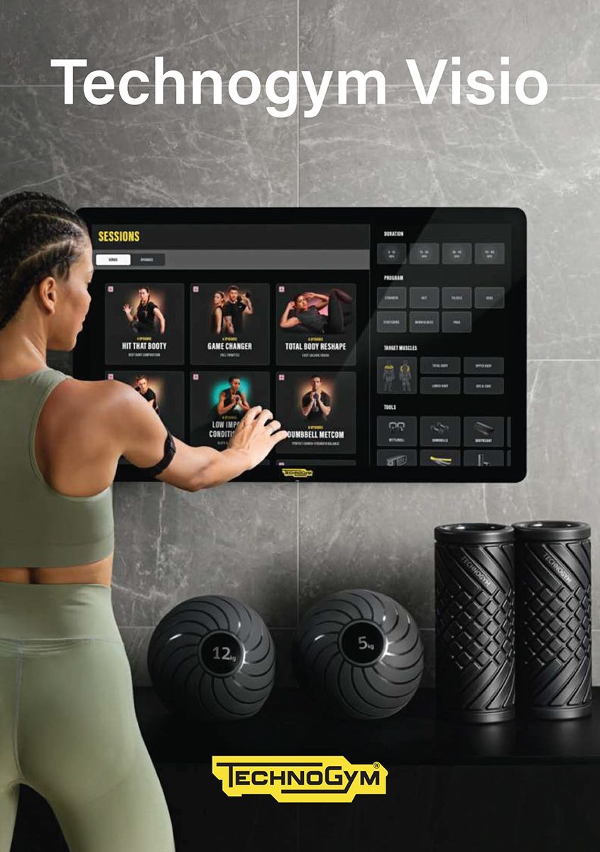 Technogym Visio advert design