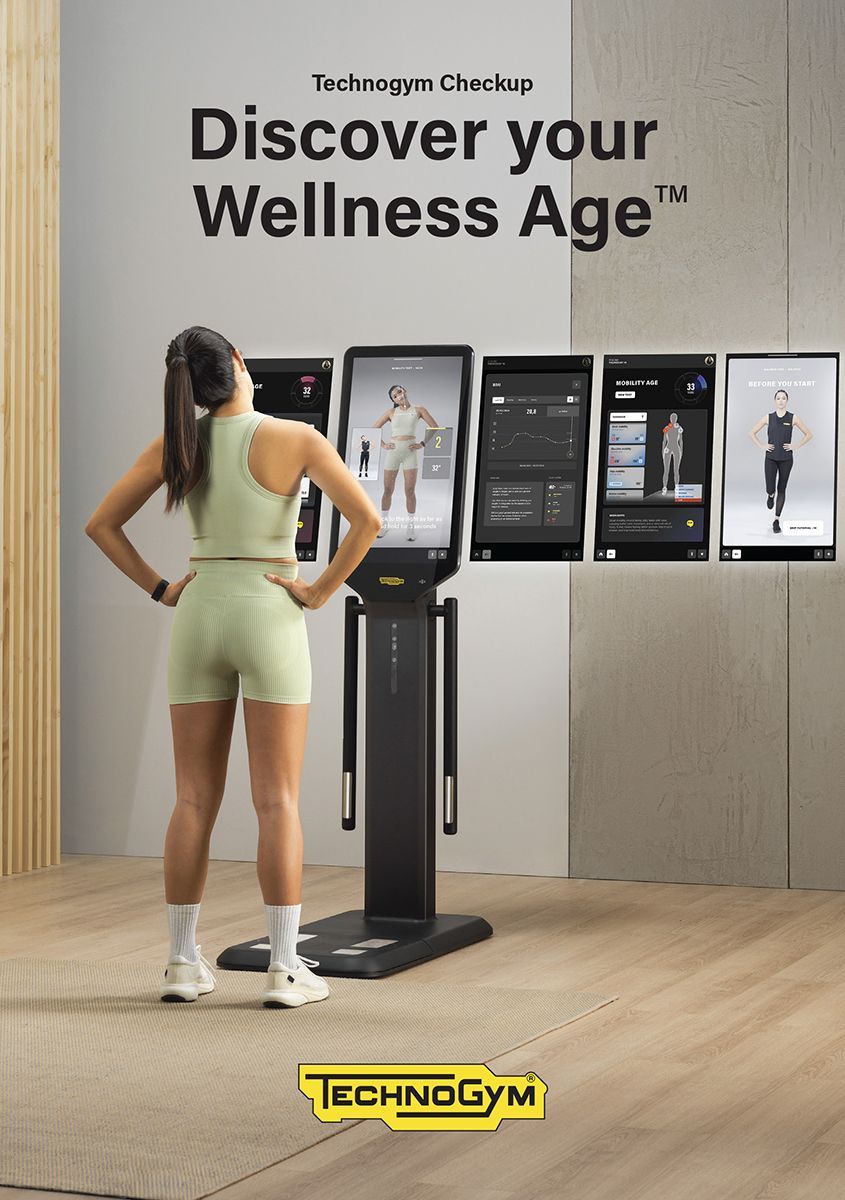 Technogym Wellness Age advert design
