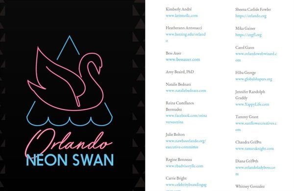 Orlado Neon Swan – Winter Park, FL – RB Advisory