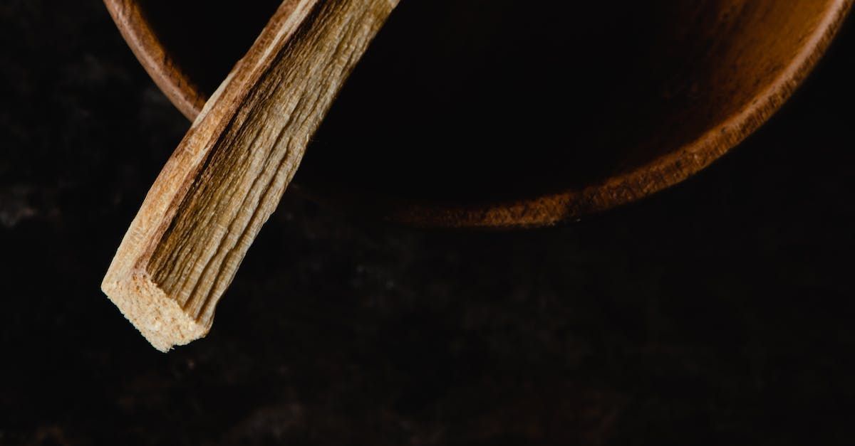 Palo Santo smudging in ayahuasca ceremony