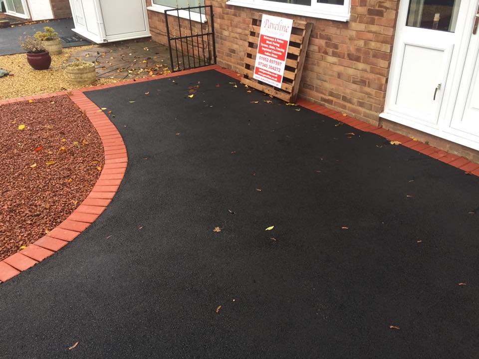 Trusted Telford tarmac driveways specialists Paveline Driveways Limited install quality tarmac driveways in Telford and throughout Shropshire